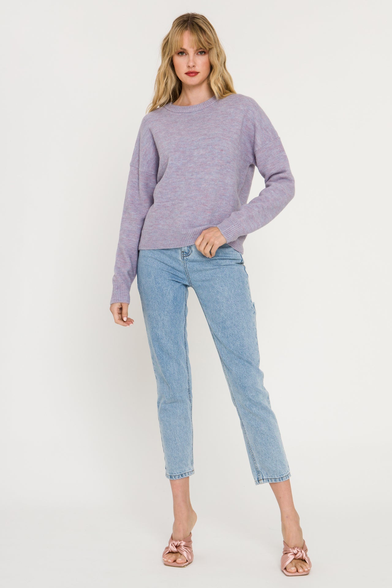 FREE THE ROSES - Round Neck Sweater - SWEATERS & KNITS available at Objectrare