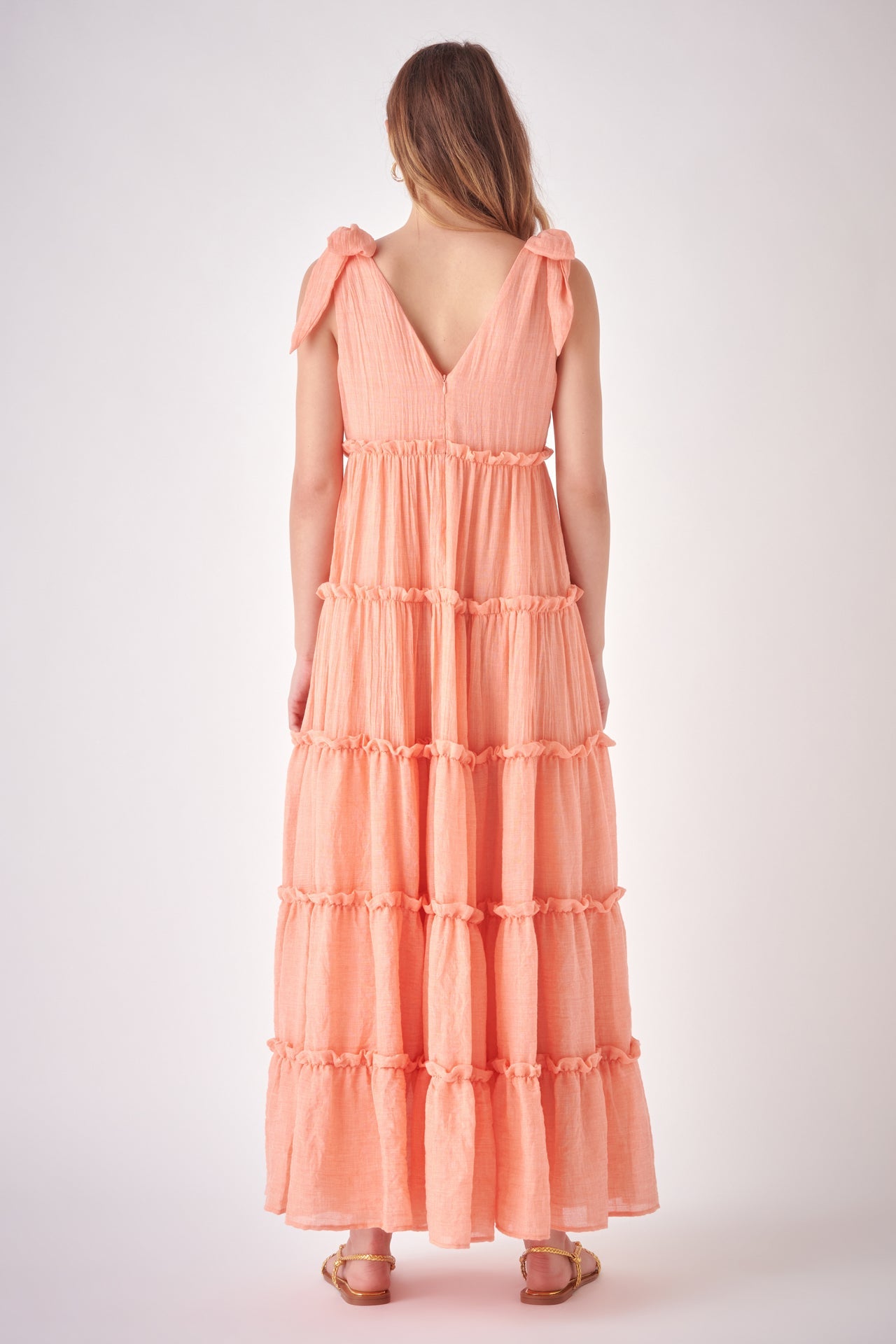 FREE THE ROSES - Tiered Maxi Dress - DRESSES available at Objectrare