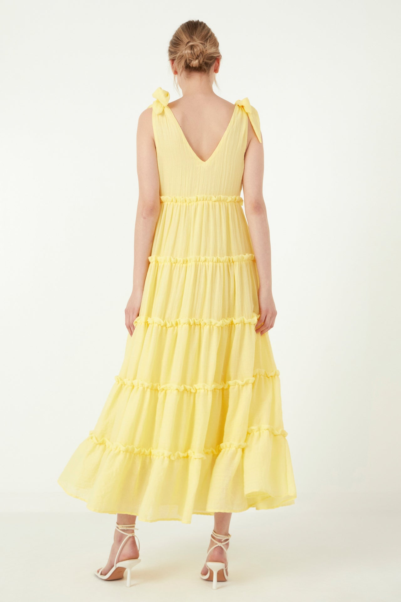 FREE THE ROSES - Tiered Maxi Dress - DRESSES available at Objectrare