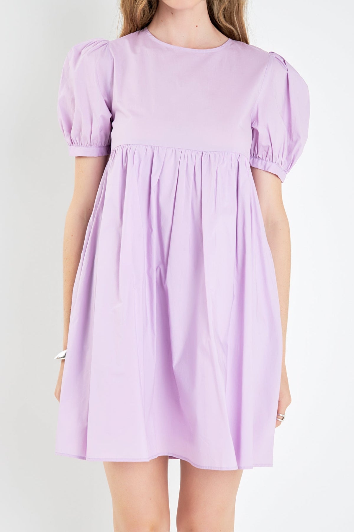 ENGLISH FACTORY - Puff Sleeve Babydoll Dress - DRESSES available at Objectrare