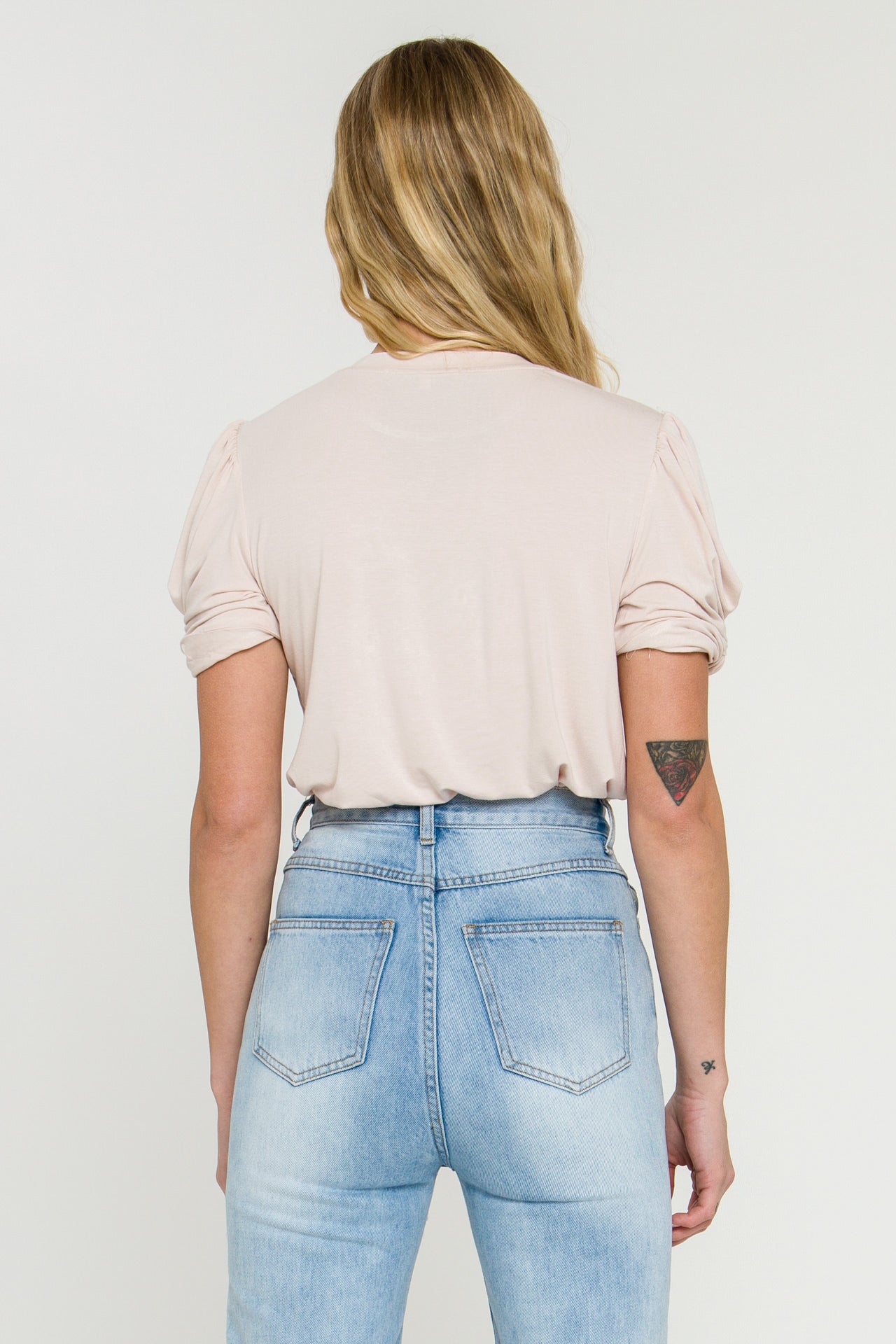 ENGLISH FACTORY - Twisted Sleeve T-shirt - T-SHIRTS available at Objectrare