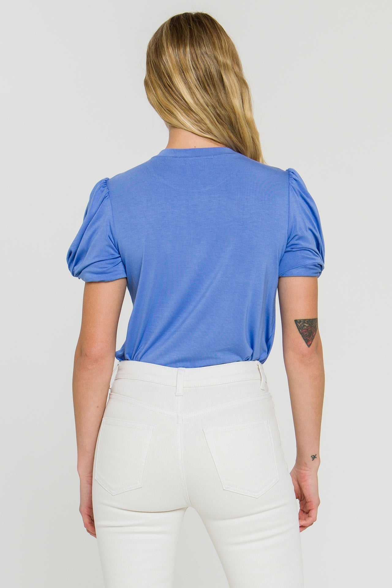 ENGLISH FACTORY - Twisted Sleeve T-shirt - T-SHIRTS available at Objectrare