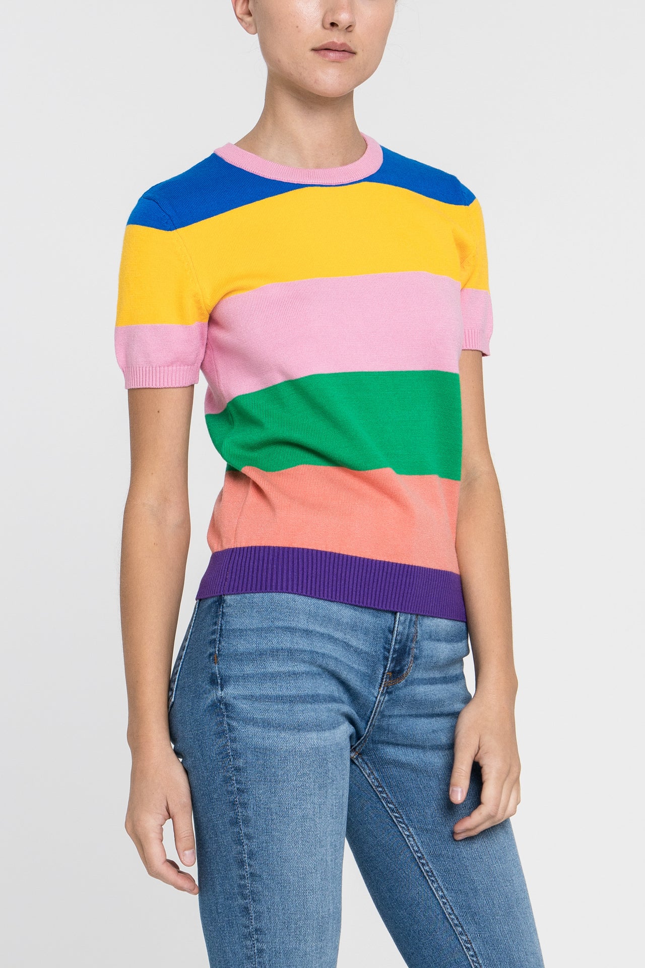Color Block Sweater