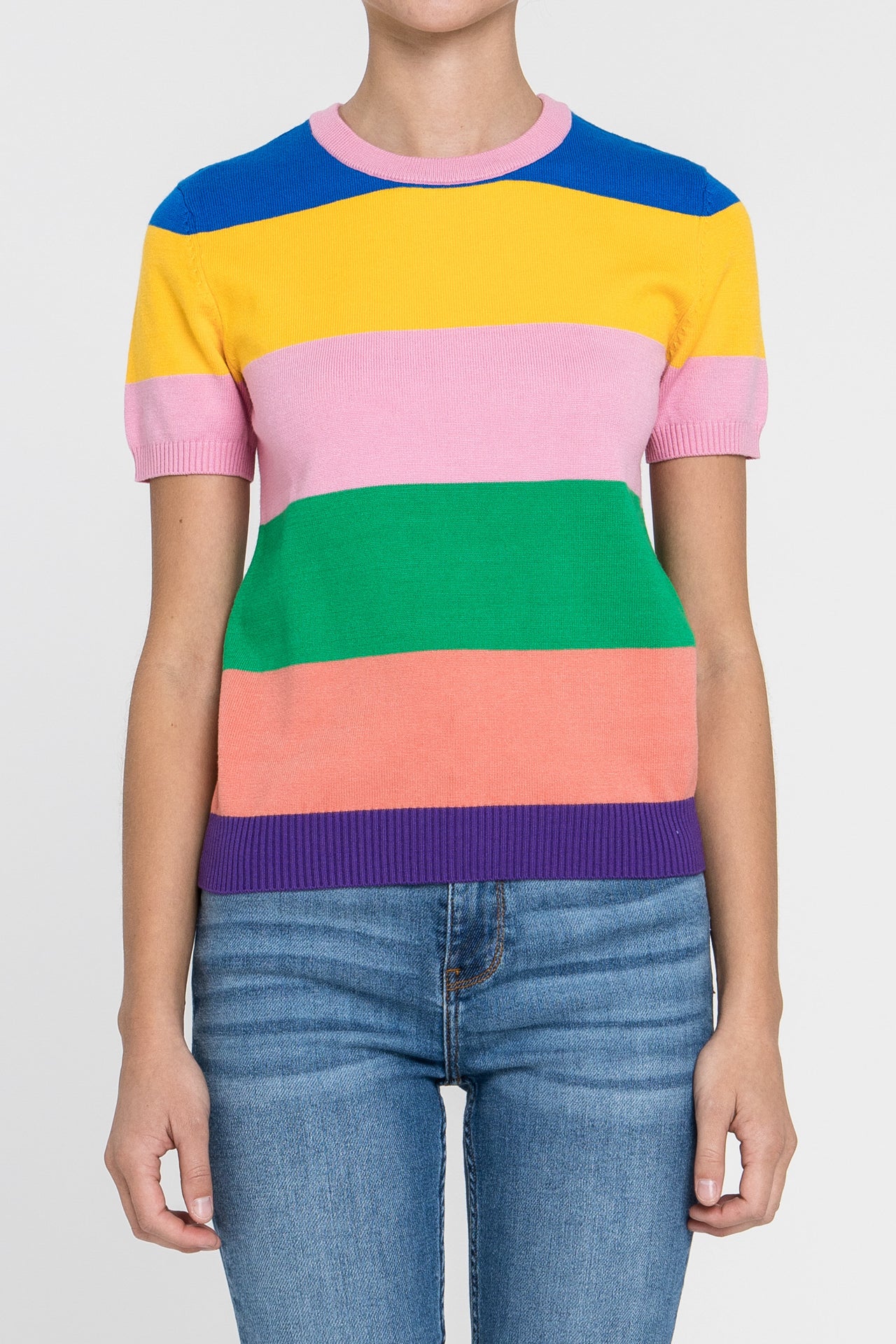 Color Block Sweater