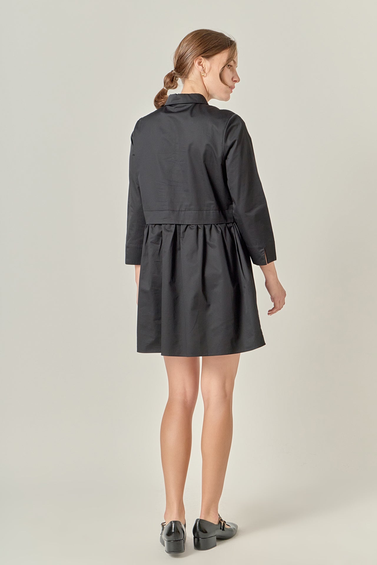 ENGLISH FACTORY - Mini Shirt Dress - DRESSES available at Objectrare