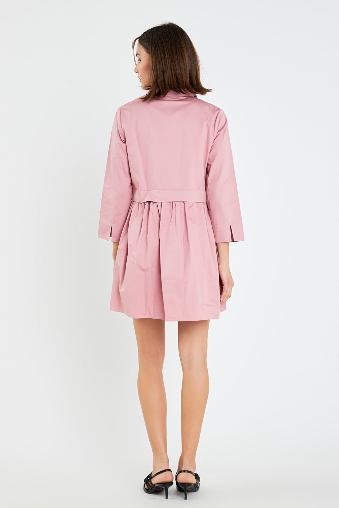 ENGLISH FACTORY - Mini Shirt Dress - DRESSES available at Objectrare