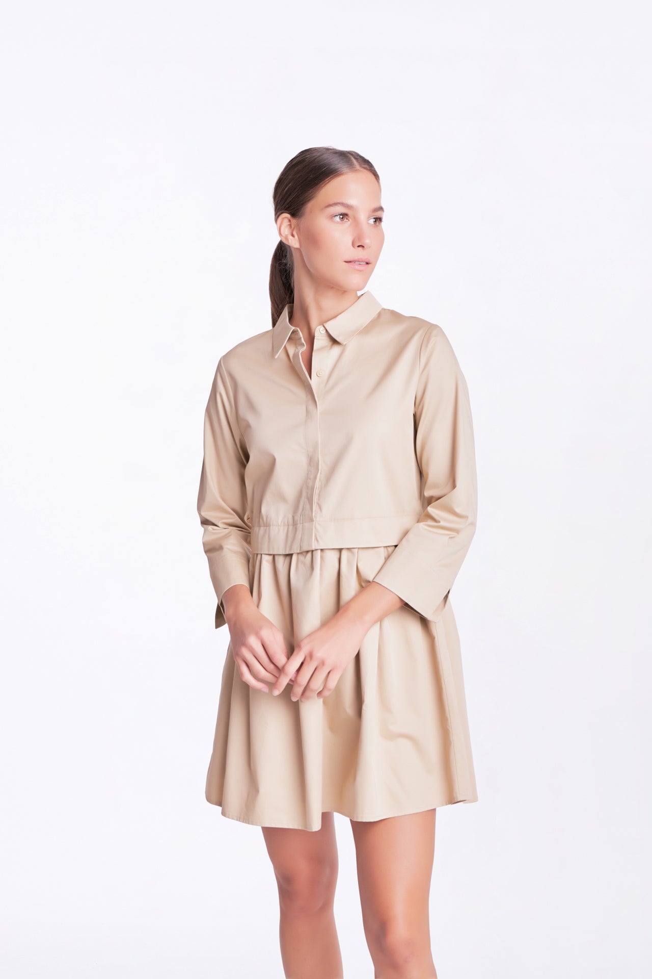 ENGLISH FACTORY - Mini Shirt Dress - DRESSES available at Objectrare