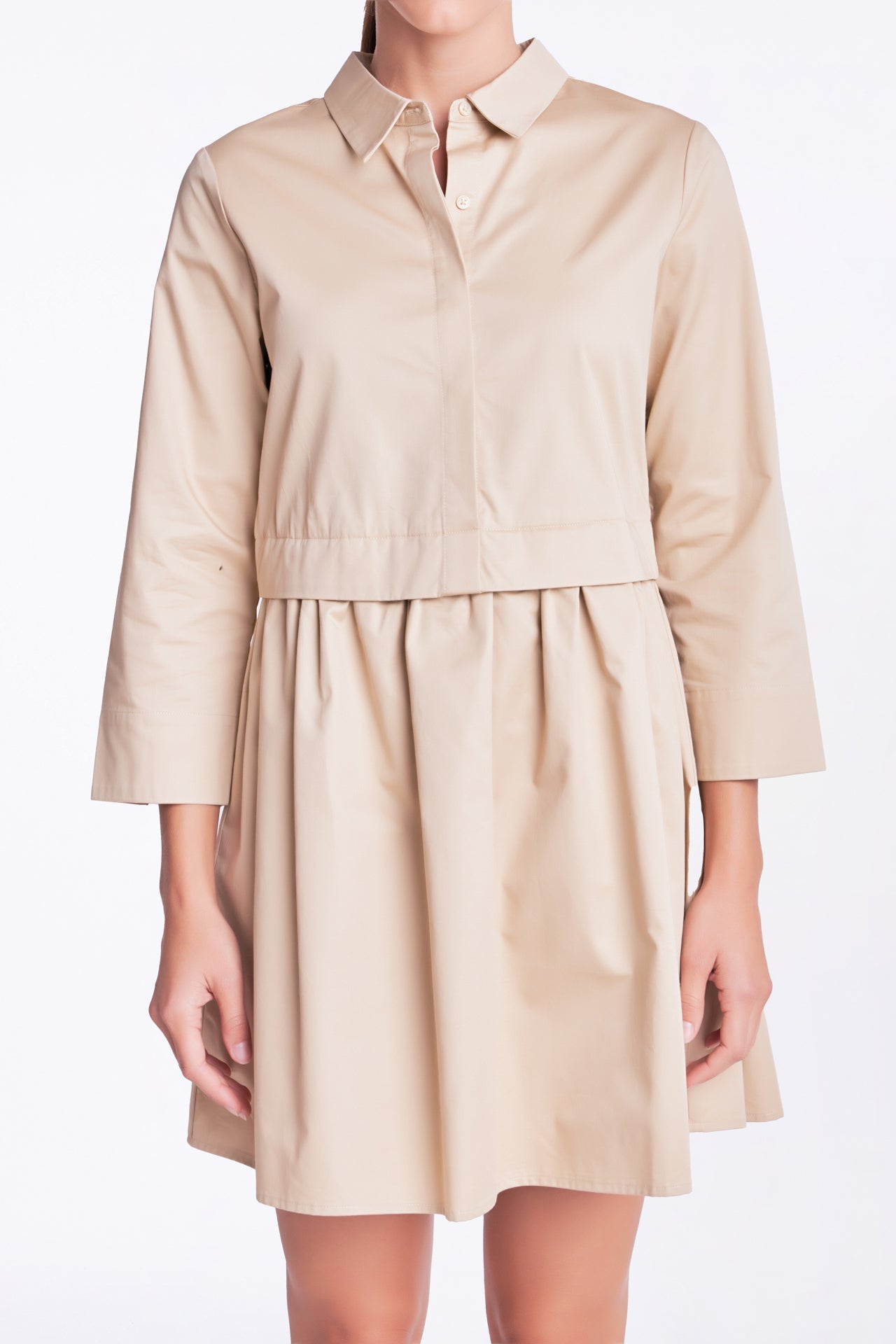 ENGLISH FACTORY - Mini Shirt Dress - DRESSES available at Objectrare