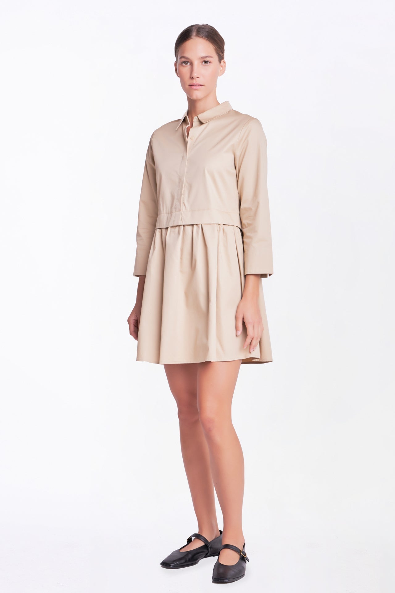 ENGLISH FACTORY - Mini Shirt Dress - DRESSES available at Objectrare