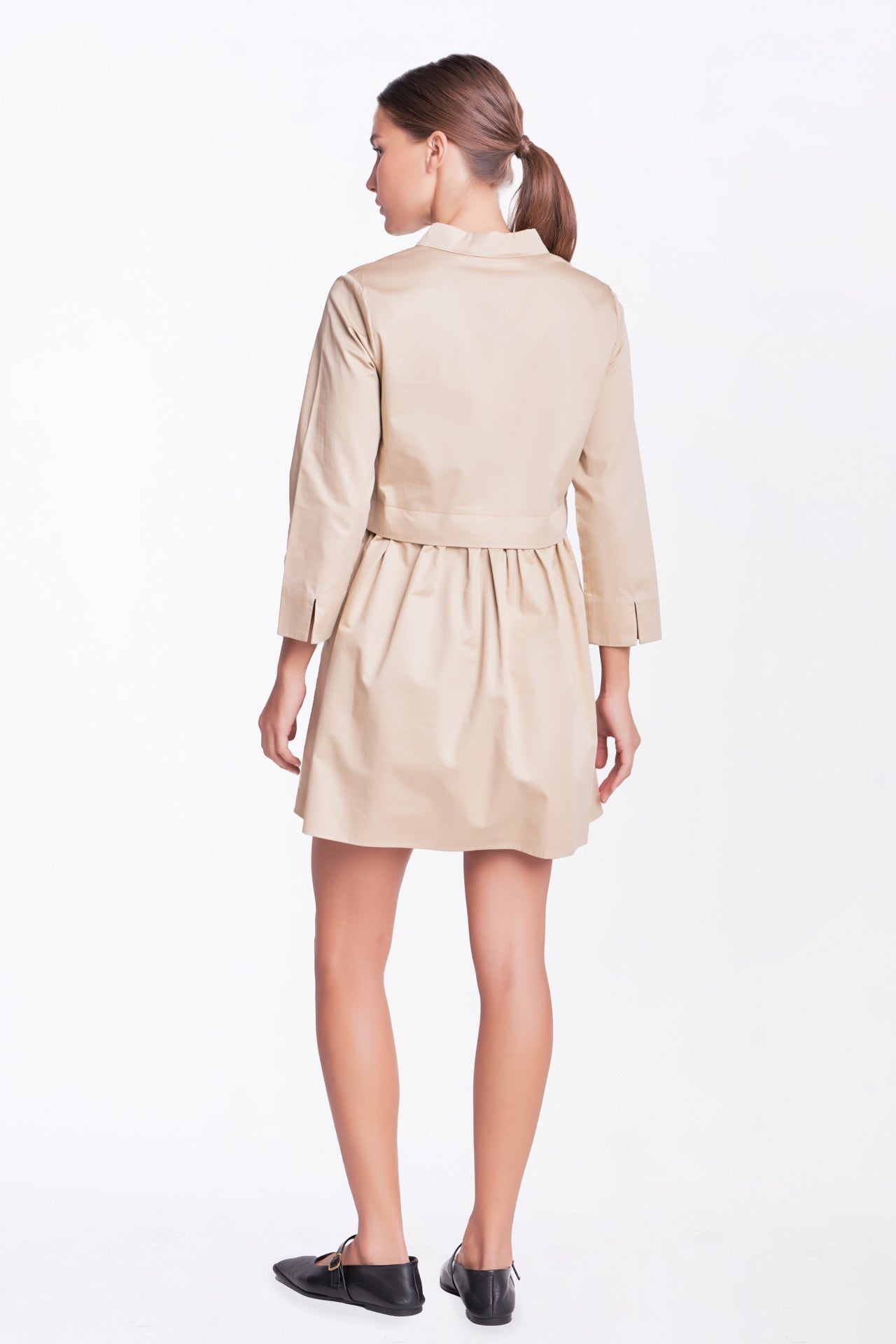 ENGLISH FACTORY - Mini Shirt Dress - DRESSES available at Objectrare