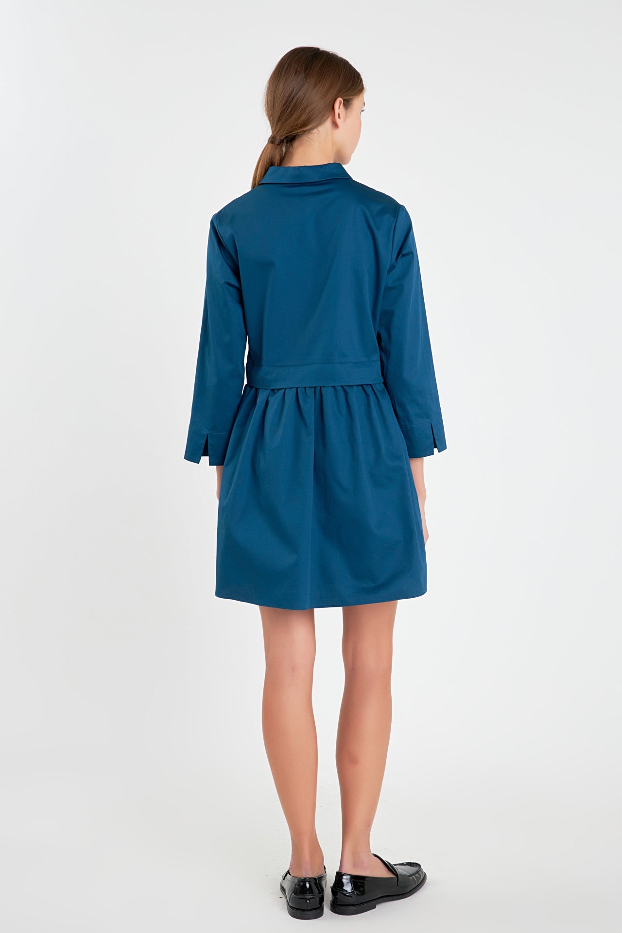 ENGLISH FACTORY - Mini Shirt Dress - DRESSES available at Objectrare