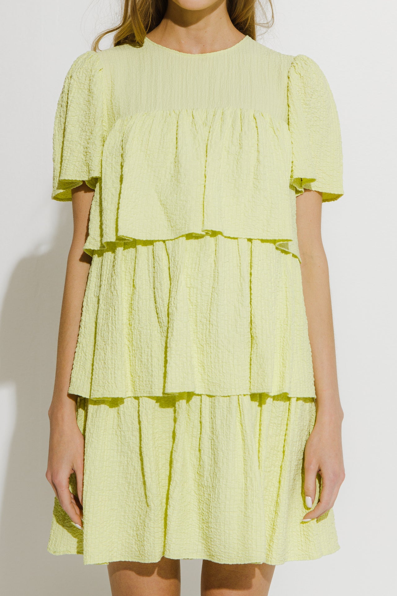 ENGLISH FACTORY - Tiered Dress- Sold Out - DRESSES available at Objectrare