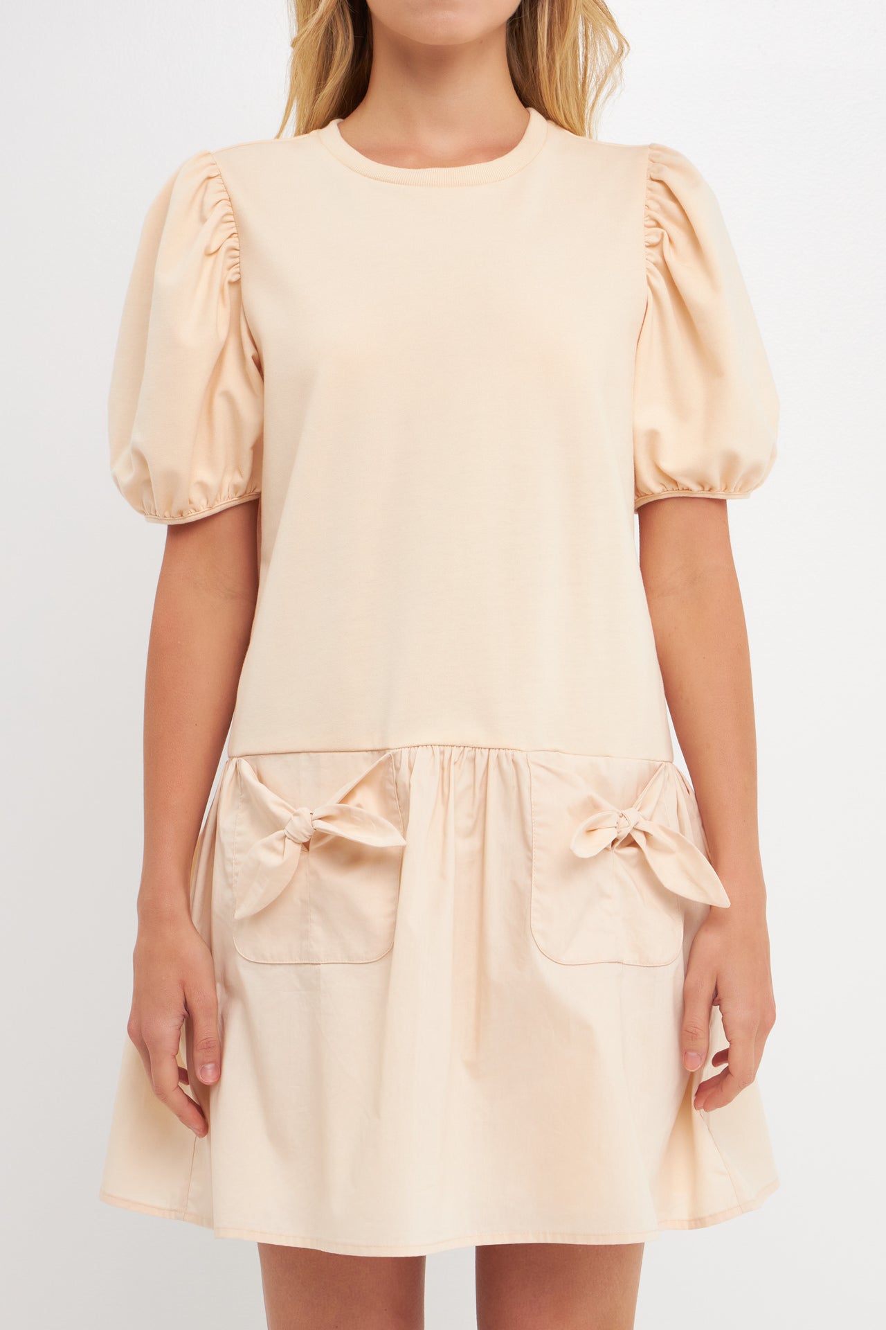 ENGLISH FACTORY - Pockets Detail Mini Dress - DRESSES available at Objectrare