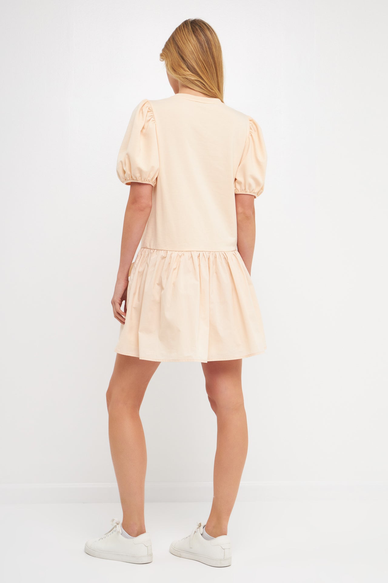 ENGLISH FACTORY - Pockets Detail Mini Dress - DRESSES available at Objectrare
