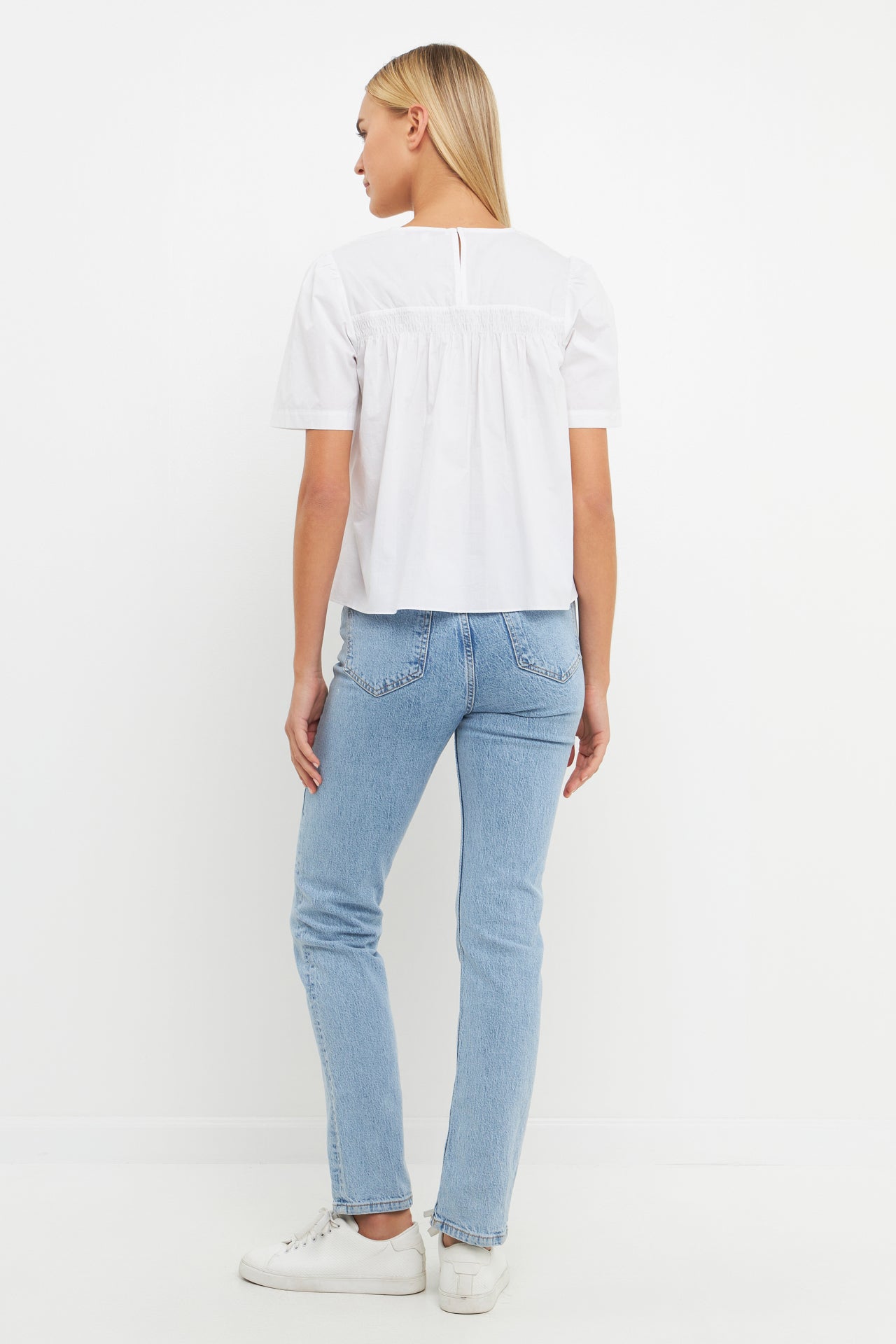 ENGLISH FACTORY - Ruffled Detail Top - TOPS available at Objectrare