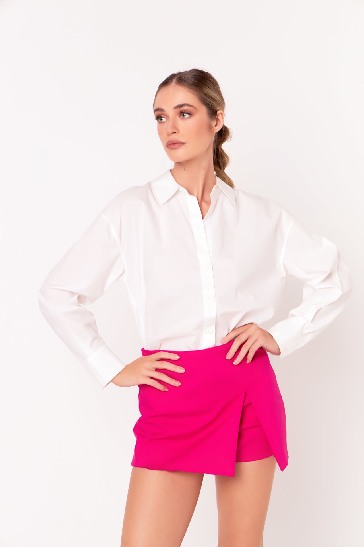 Slit Detail Skort