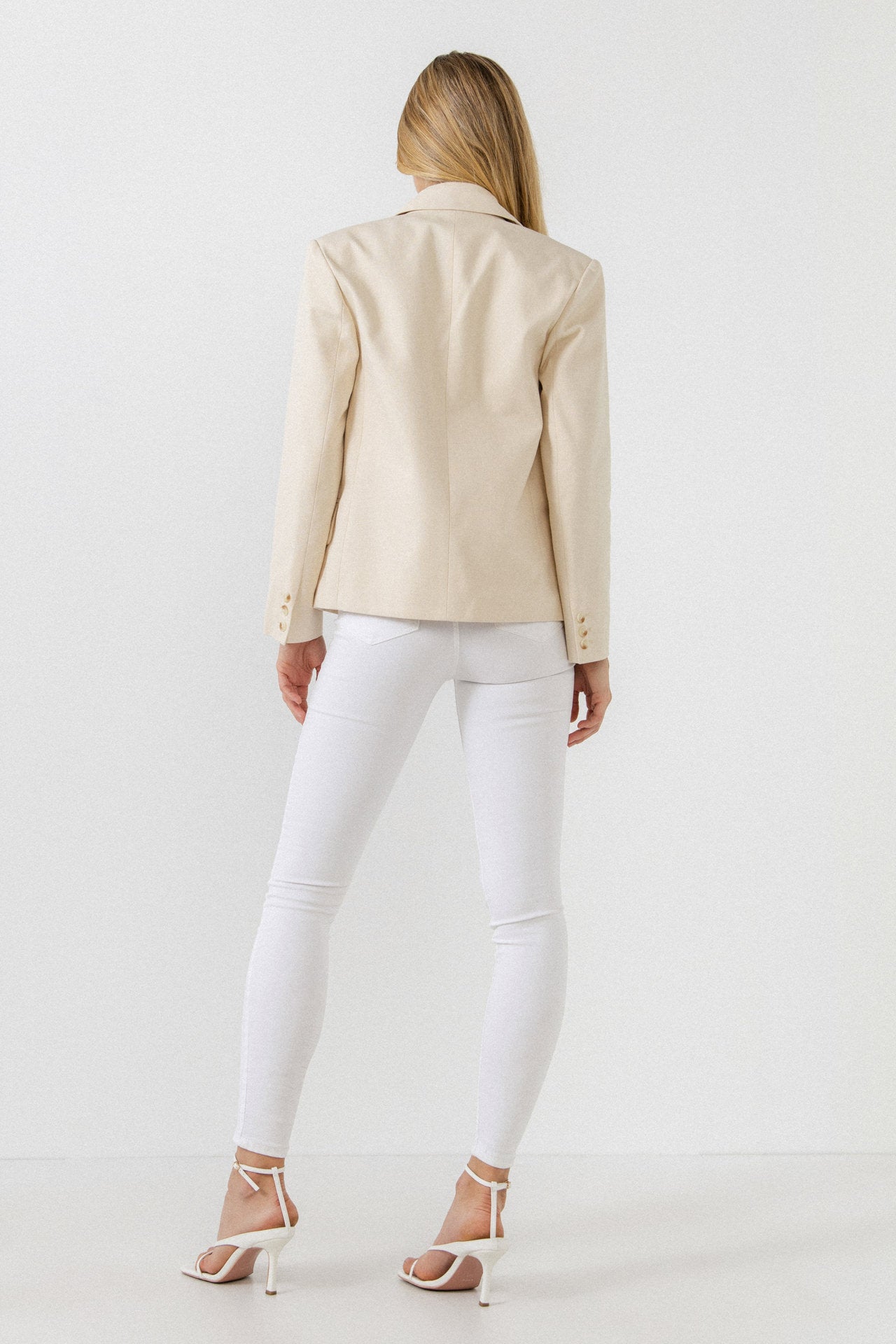 ENGLISH FACTORY - One Button Blazer - JACKETS available at Objectrare
