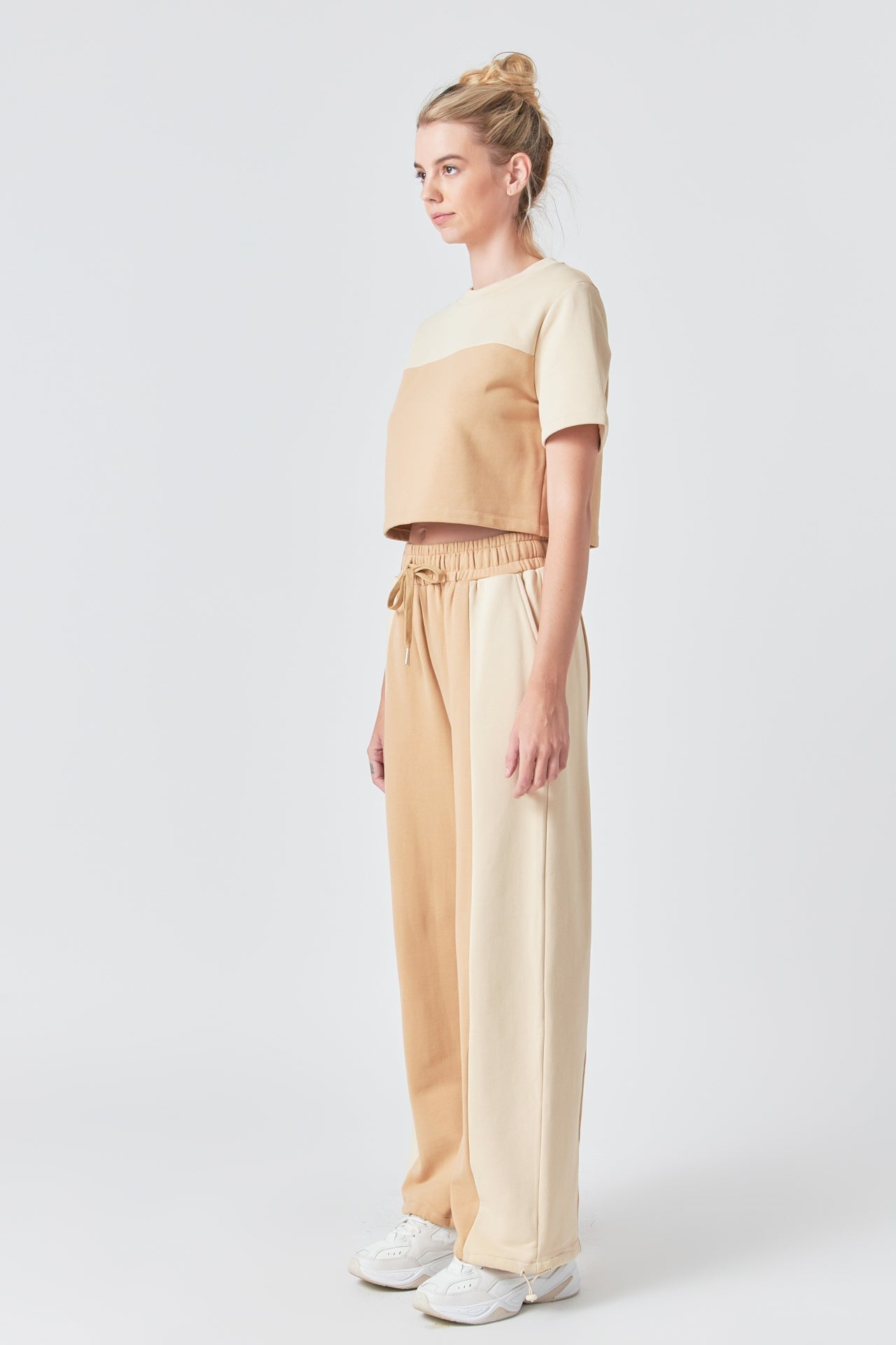GREY LAB - Colorblock Loungewear Pants - PANTS available at Objectrare