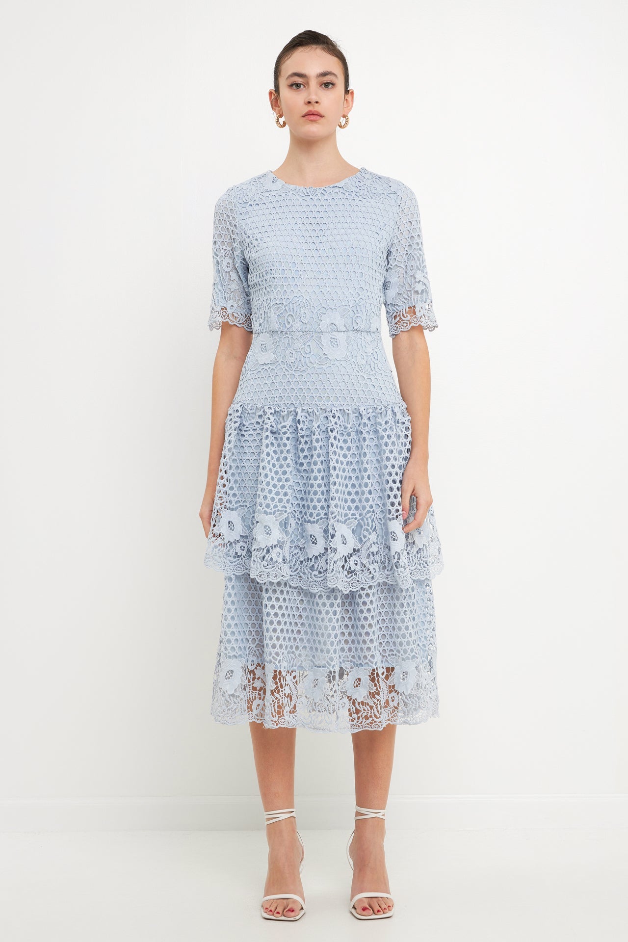 ENDLESS ROSE - All Over Lace Dress - DRESSES available at Objectrare