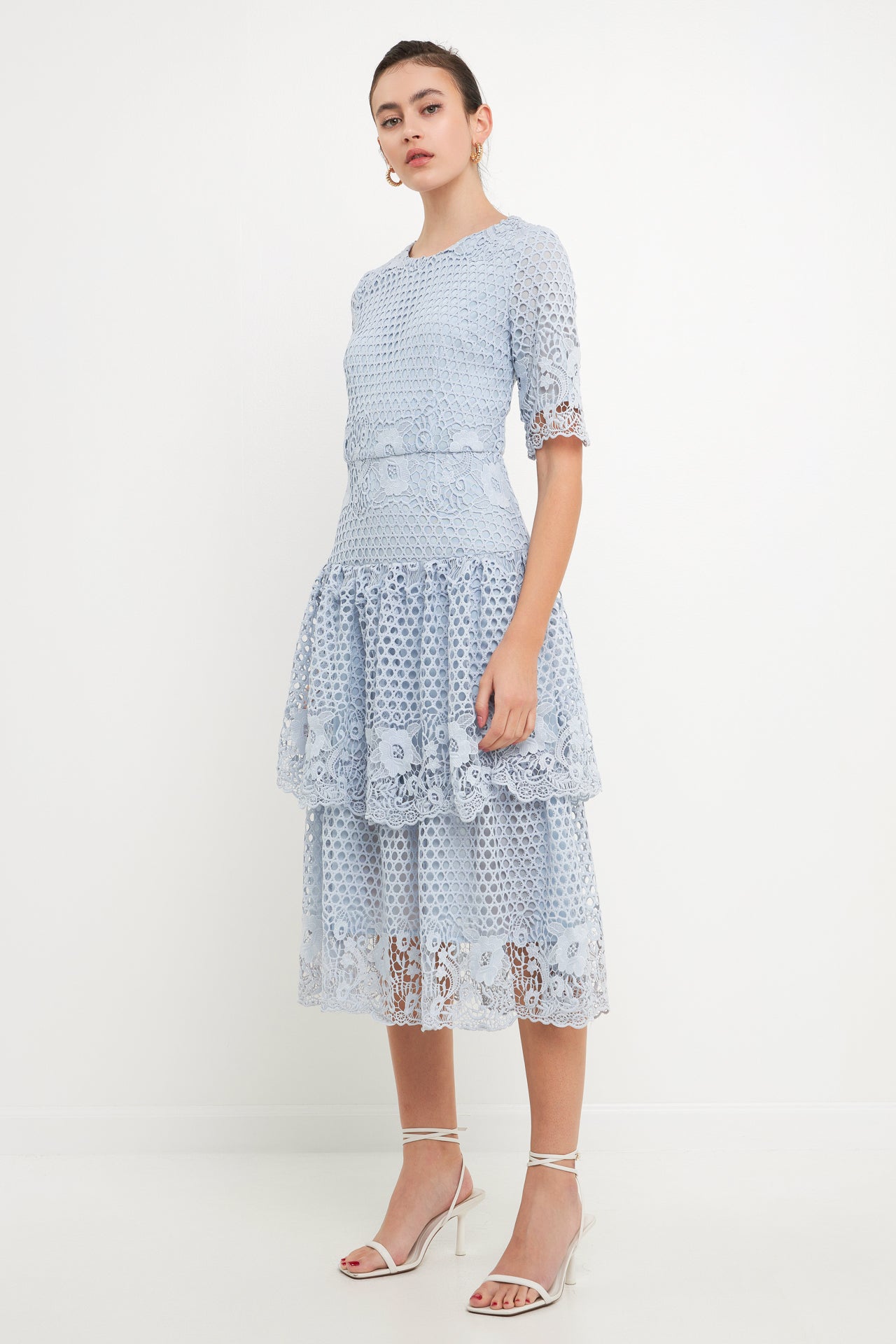 ENDLESS ROSE - All Over Lace Dress - DRESSES available at Objectrare