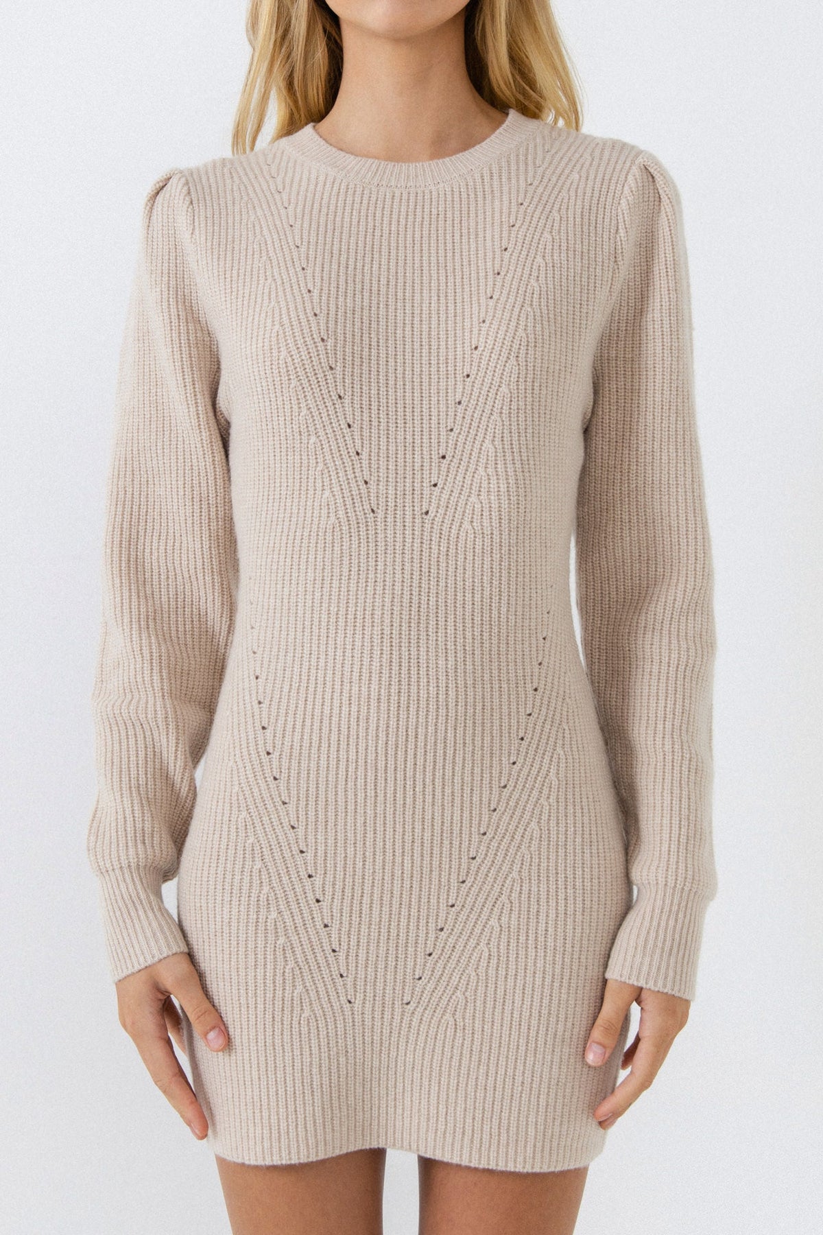 ENDLESS ROSE - Sweater Mini Dress - DRESSES available at Objectrare