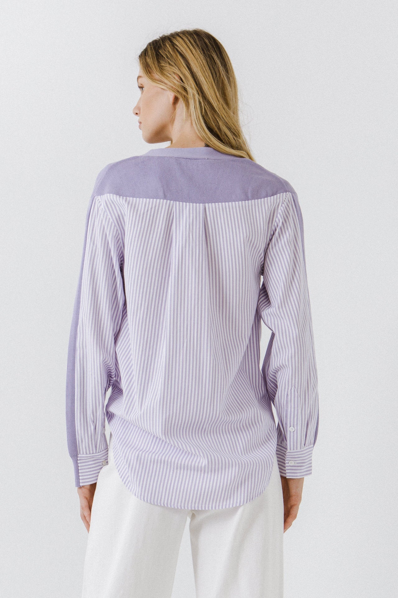 ENGLISH FACTORY - Mixed Media Cardigan - SWEATERS & KNITS available at Objectrare