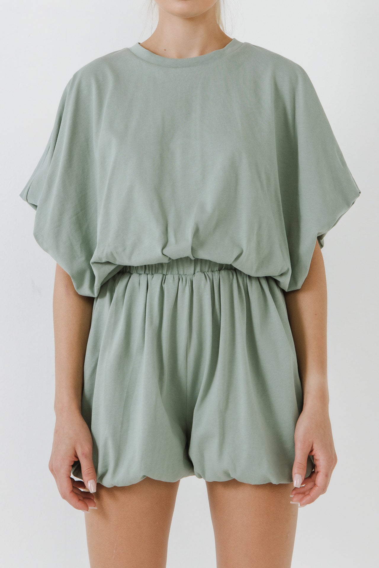 GREY LAB - Loungewear Romper - ROMPERS available at Objectrare