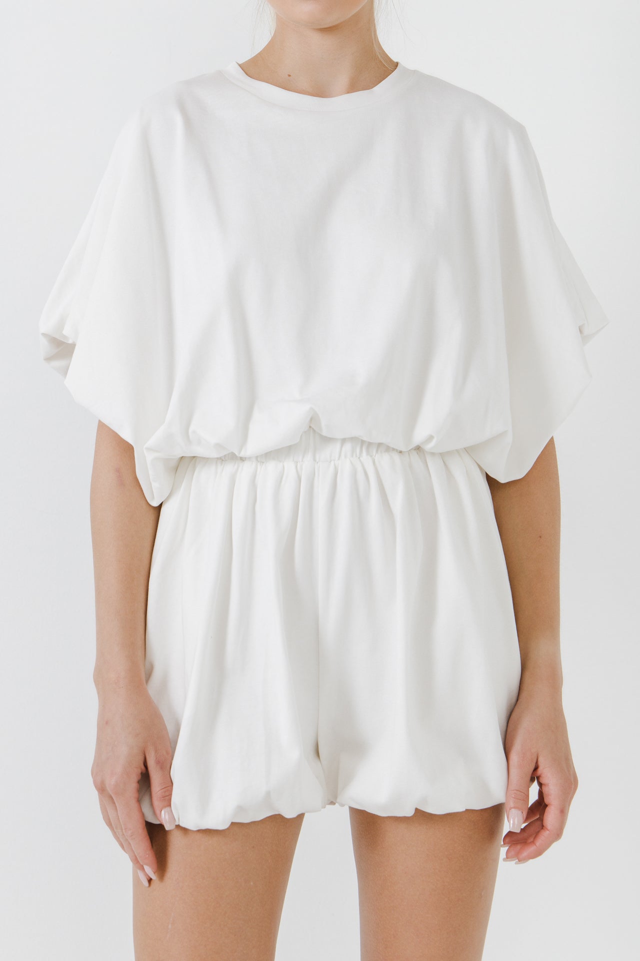 GREY LAB - Loungewear Romper - ROMPERS available at Objectrare