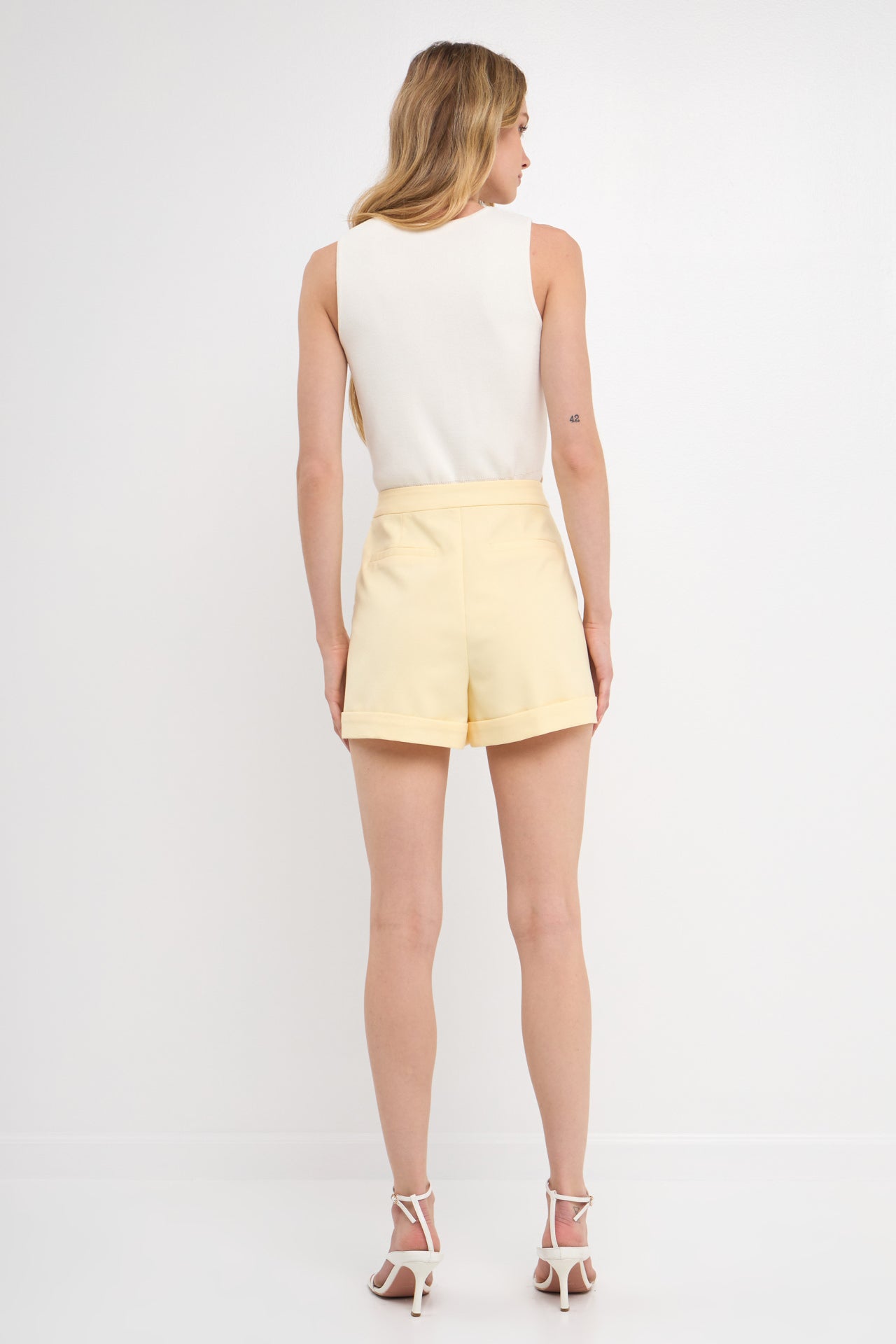 ENDLESS ROSE - Tailored Shorts - SHORTS available at Objectrare