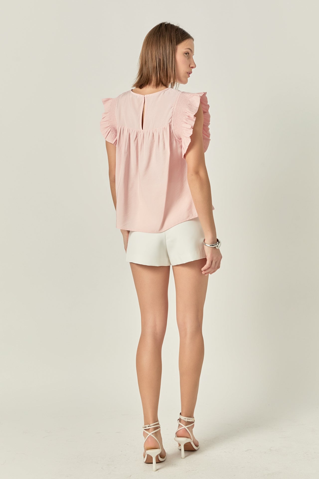 ENGLISH FACTORY - Ruffle Detail Top - TOPS available at Objectrare