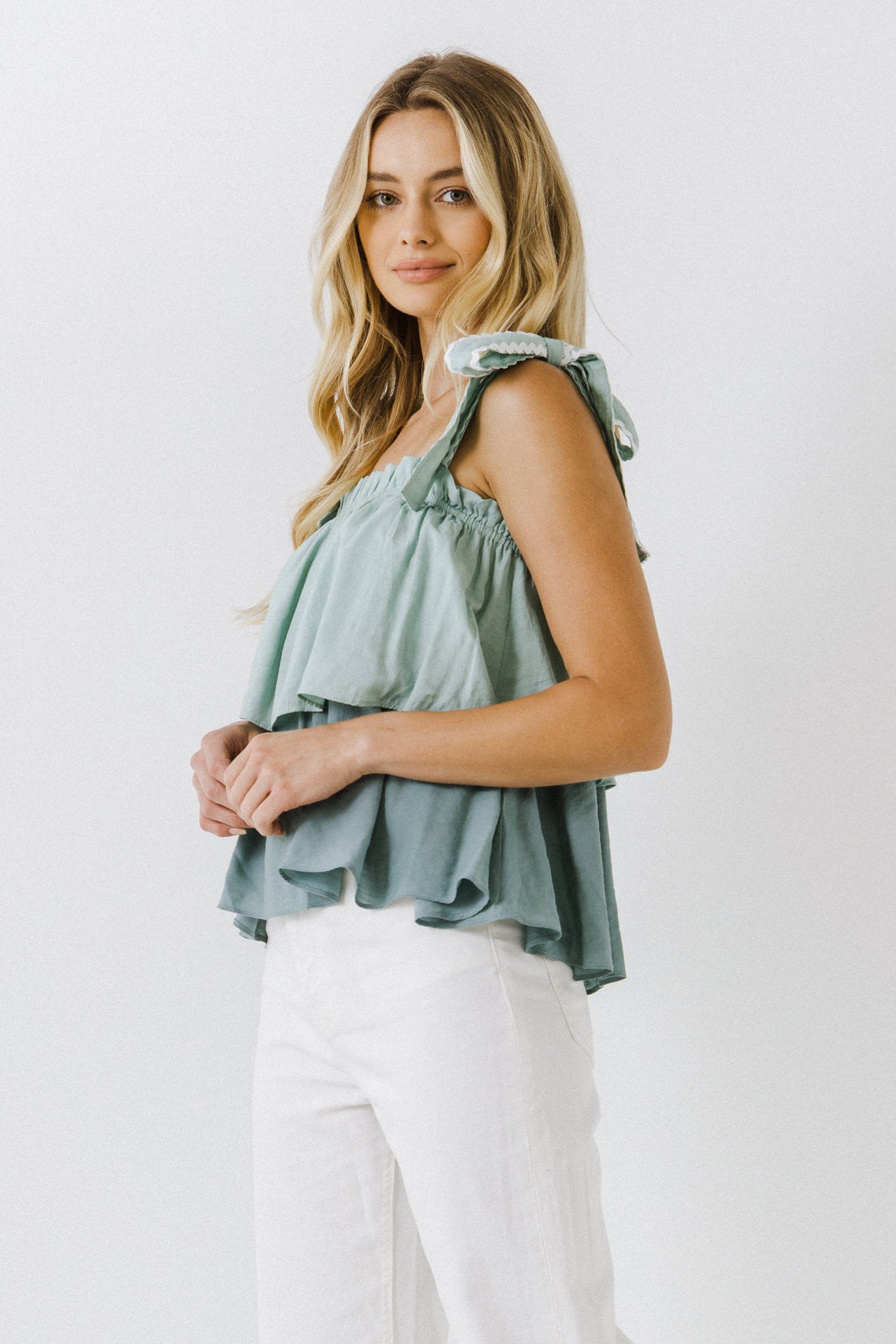 FREE THE ROSES - Color Block Tank Top - TOPS available at Objectrare