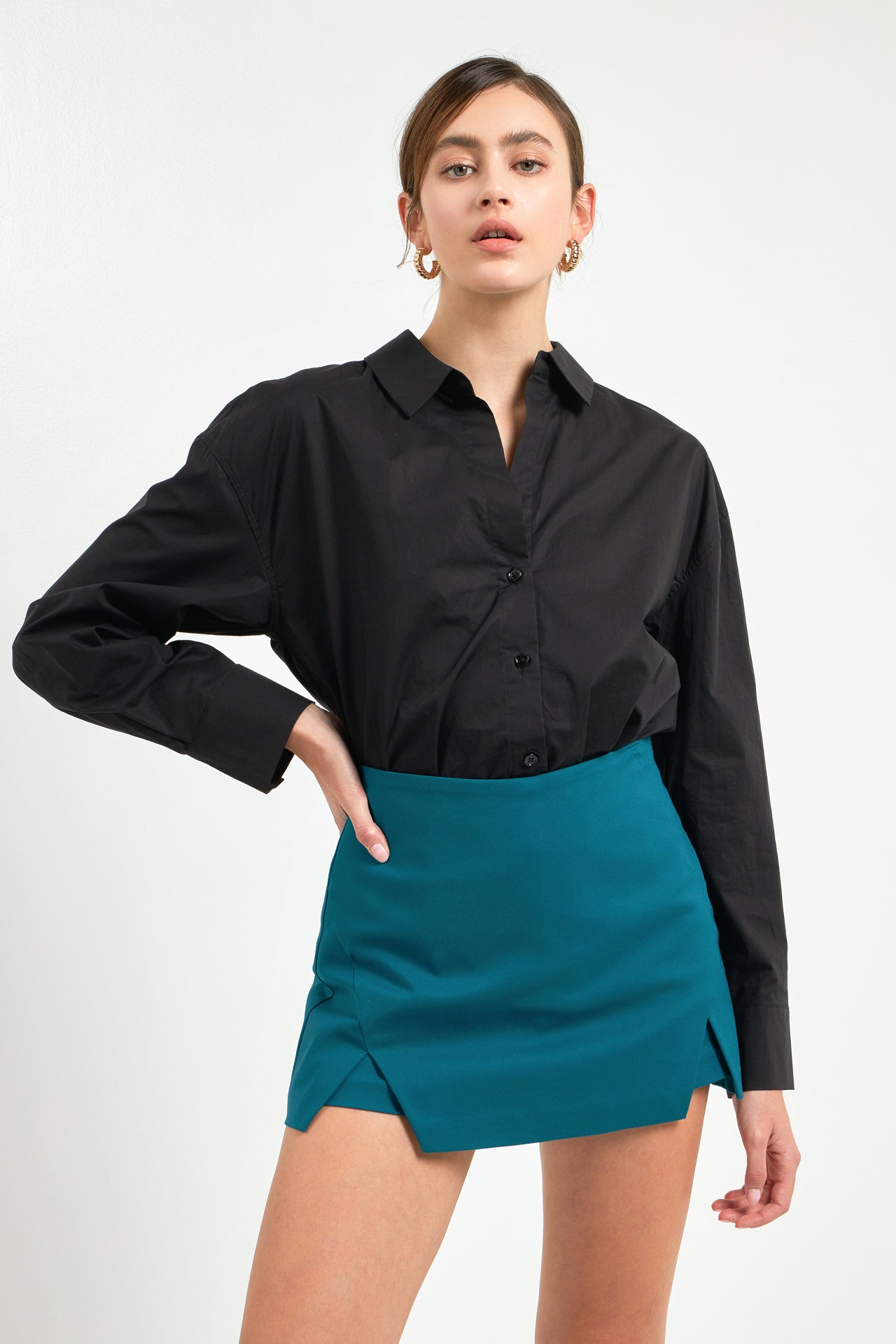 High-Waisted Skort
