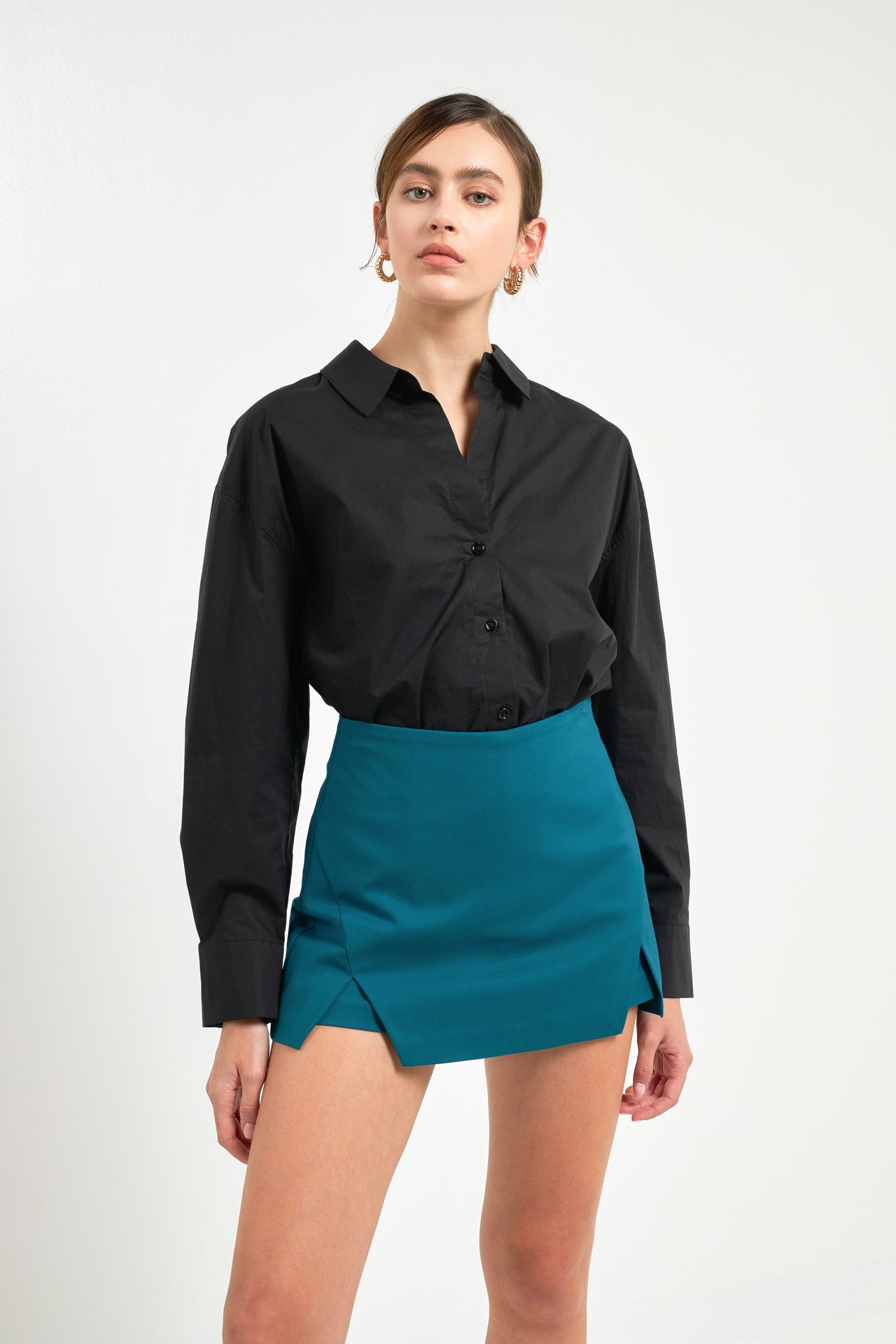 High-Waisted Skort