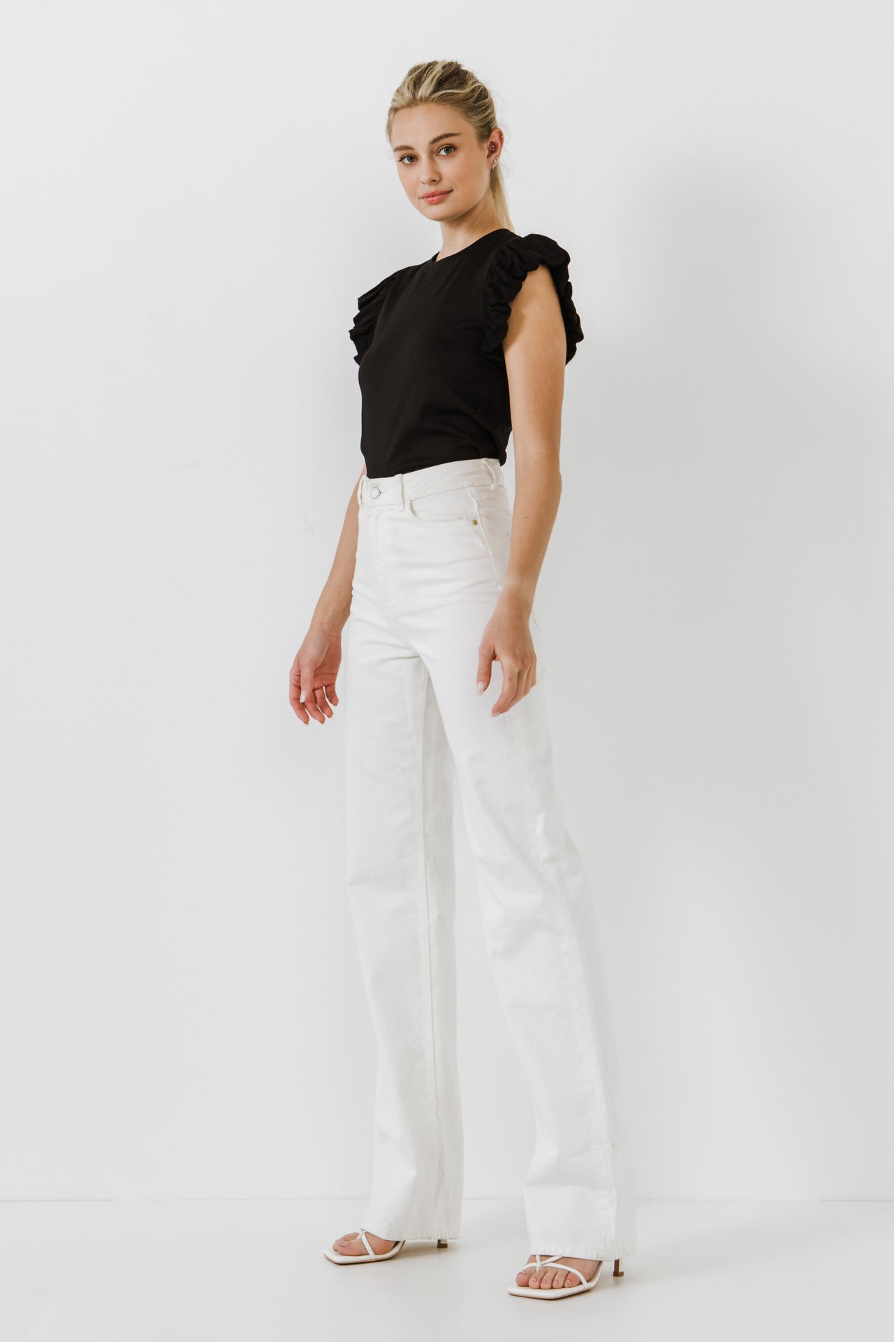 FREE THE ROSES - Mixed Media Top - TOPS available at Objectrare