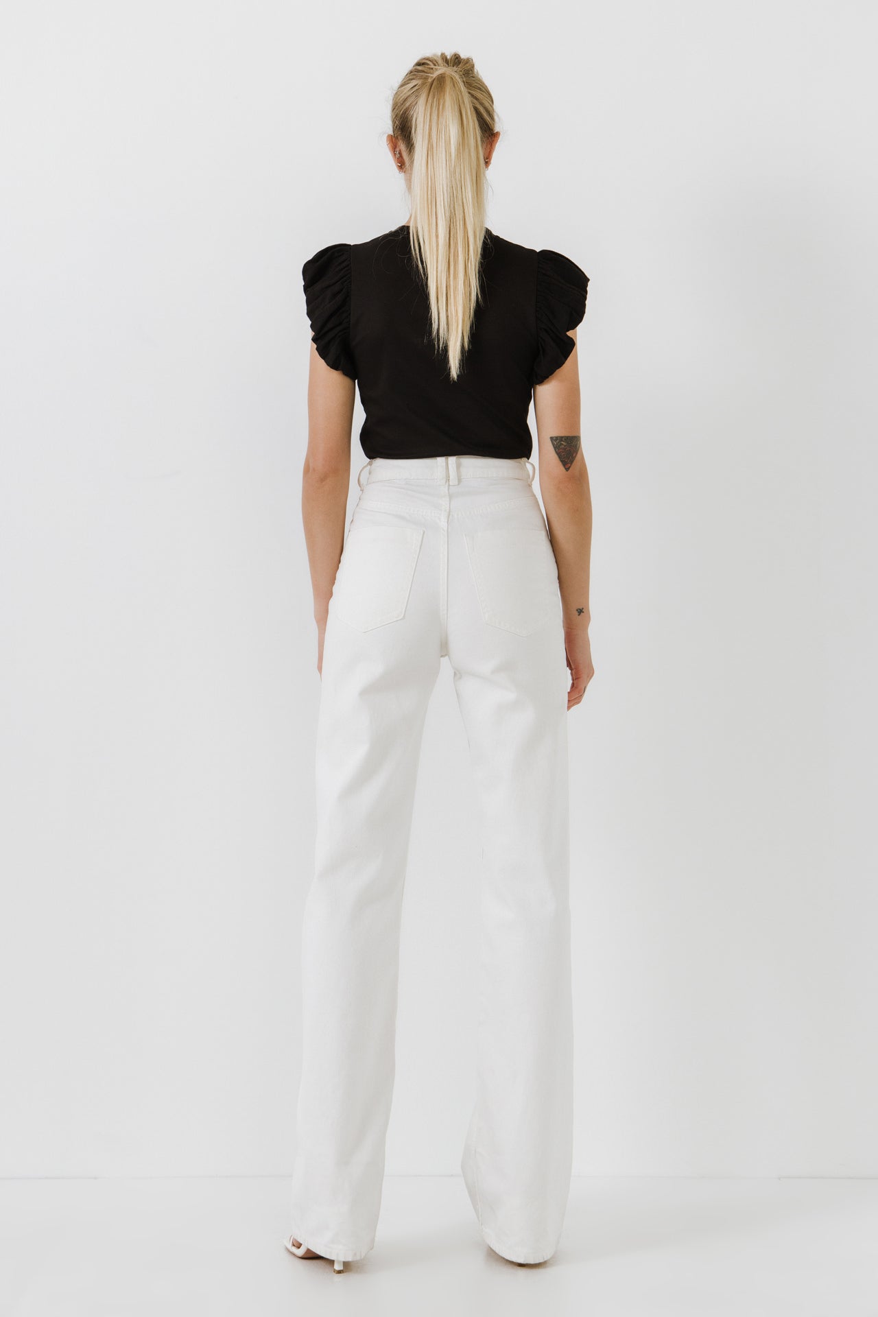 FREE THE ROSES - Mixed Media Top - TOPS available at Objectrare