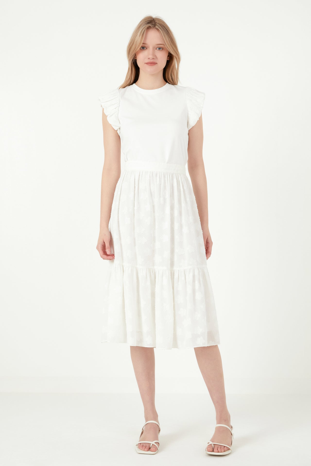 FREE THE ROSES - Mixed Media Top - TOPS available at Objectrare