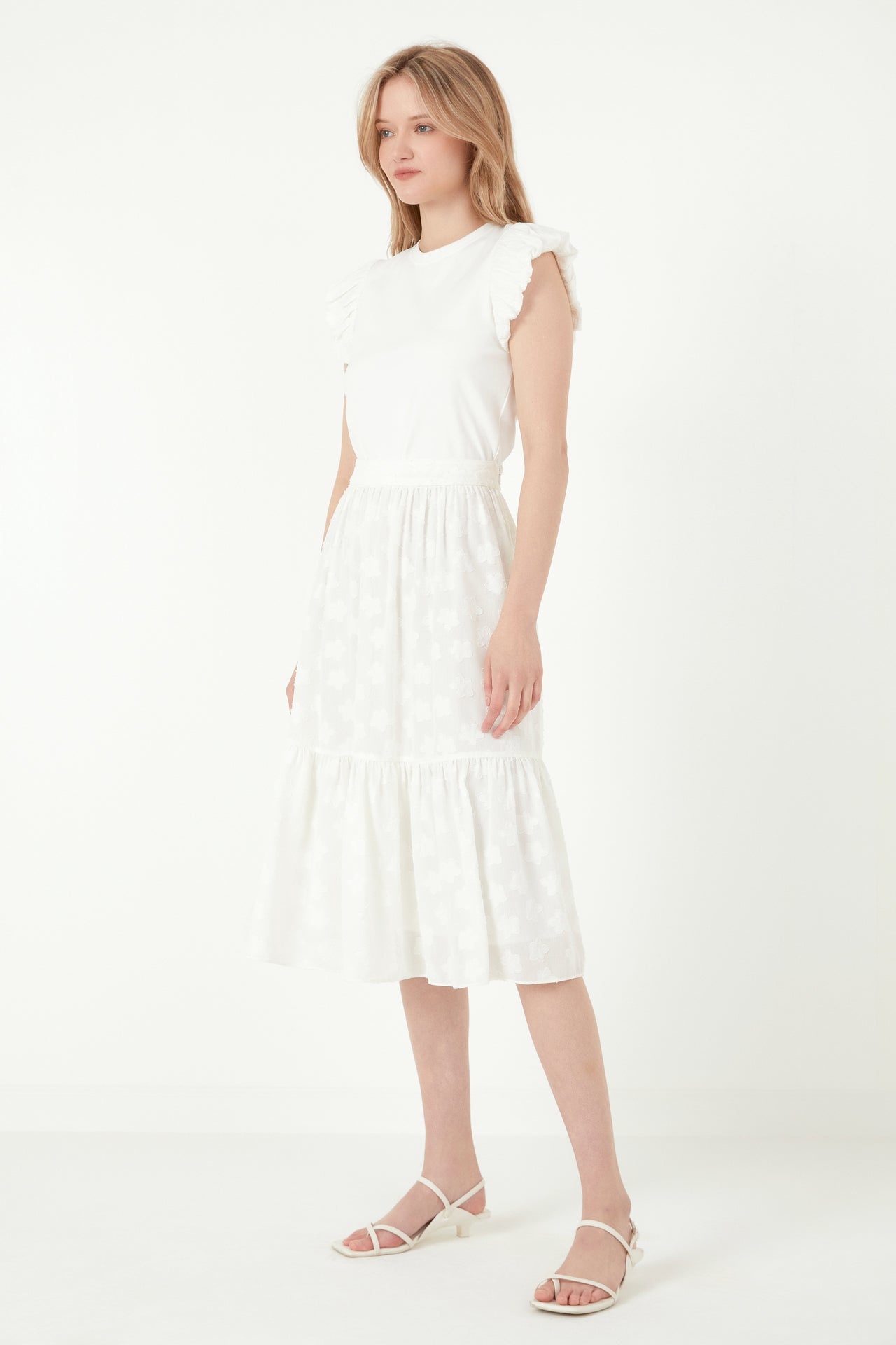 FREE THE ROSES - Mixed Media Top - TOPS available at Objectrare