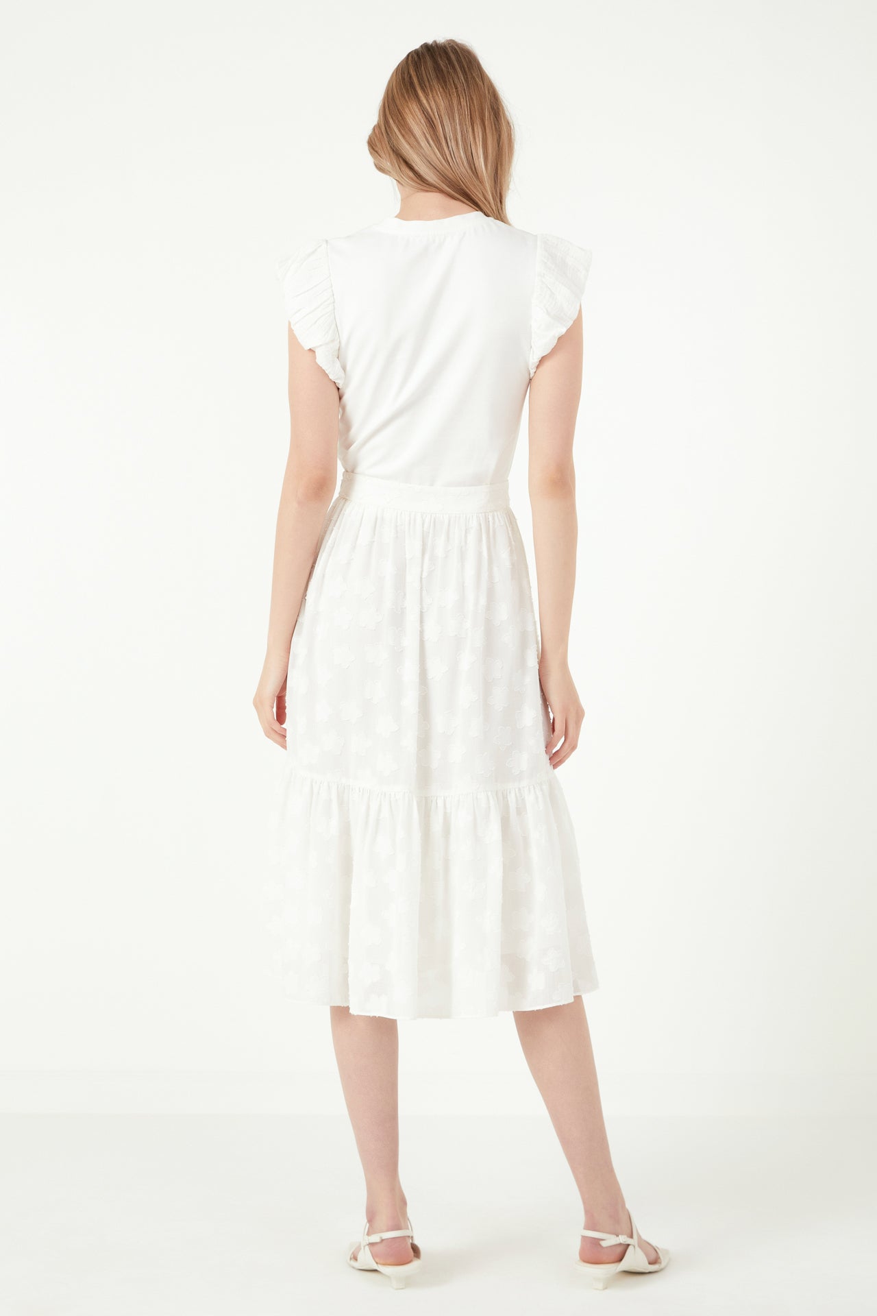 FREE THE ROSES - Mixed Media Top - TOPS available at Objectrare