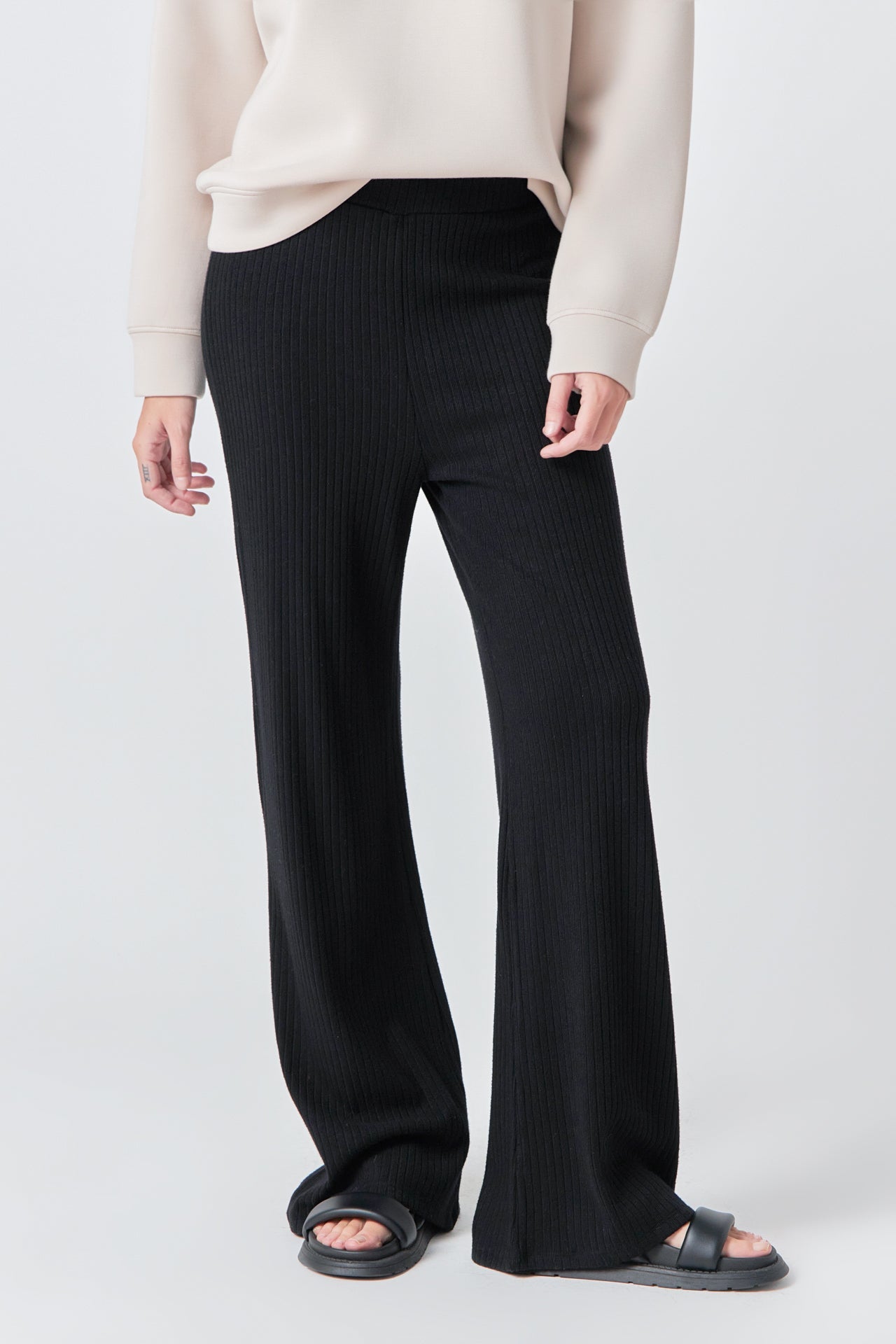 GREY LAB - Loungewear Knit Pants - PANTS available at Objectrare