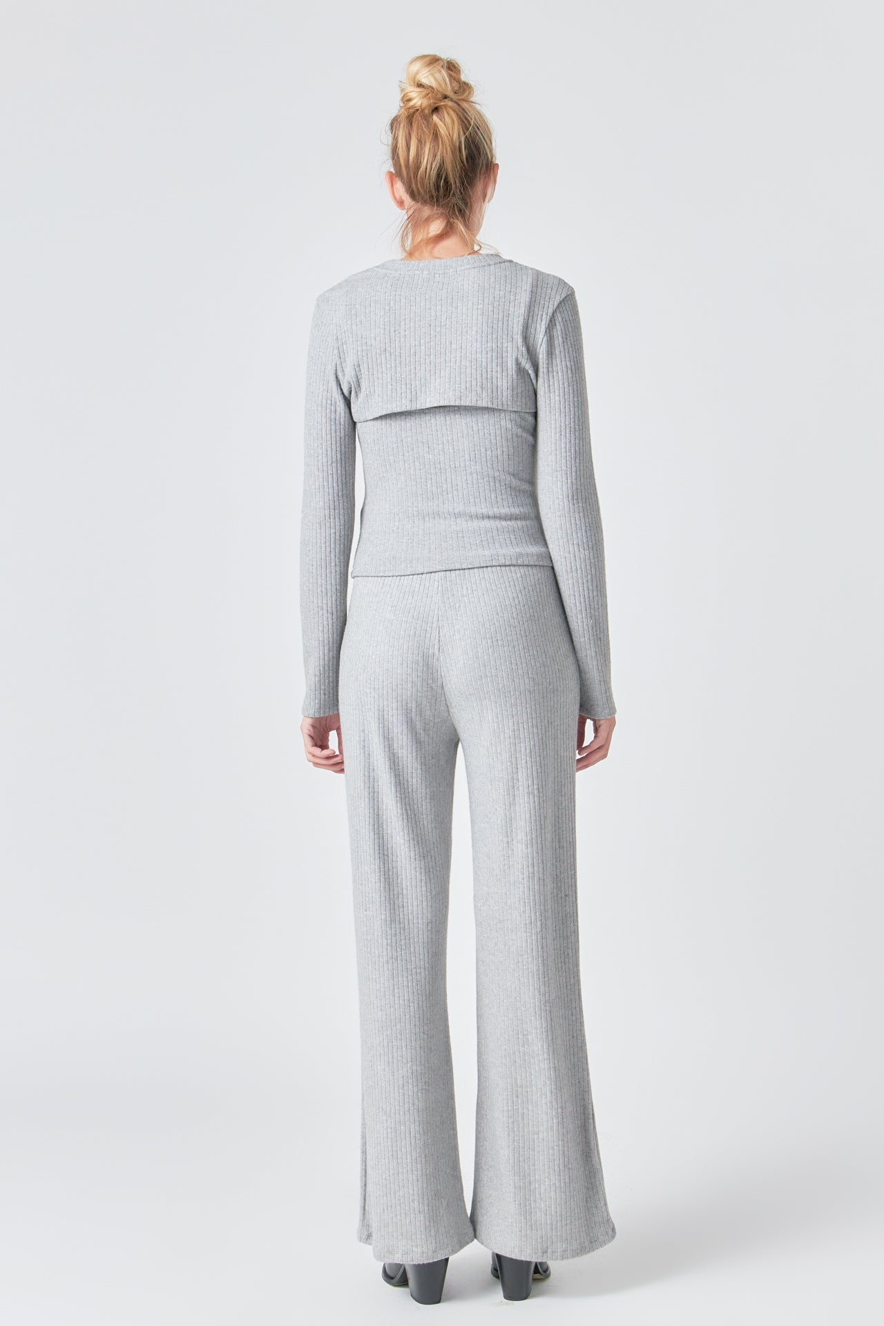 GREY LAB - Loungewear Knit Pants - PANTS available at Objectrare