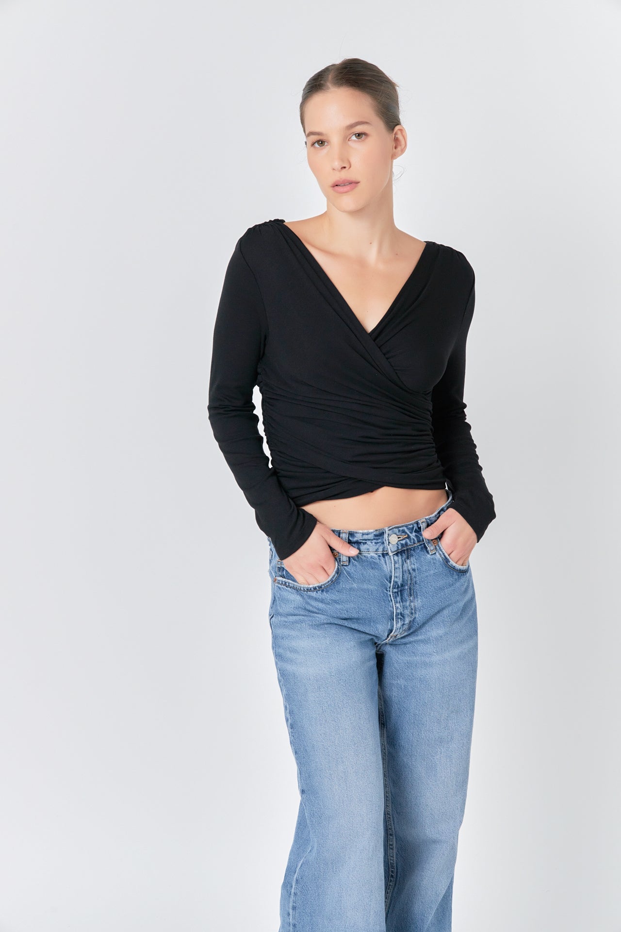 ENDLESS ROSE - Crossover Top - TOPS available at Objectrare