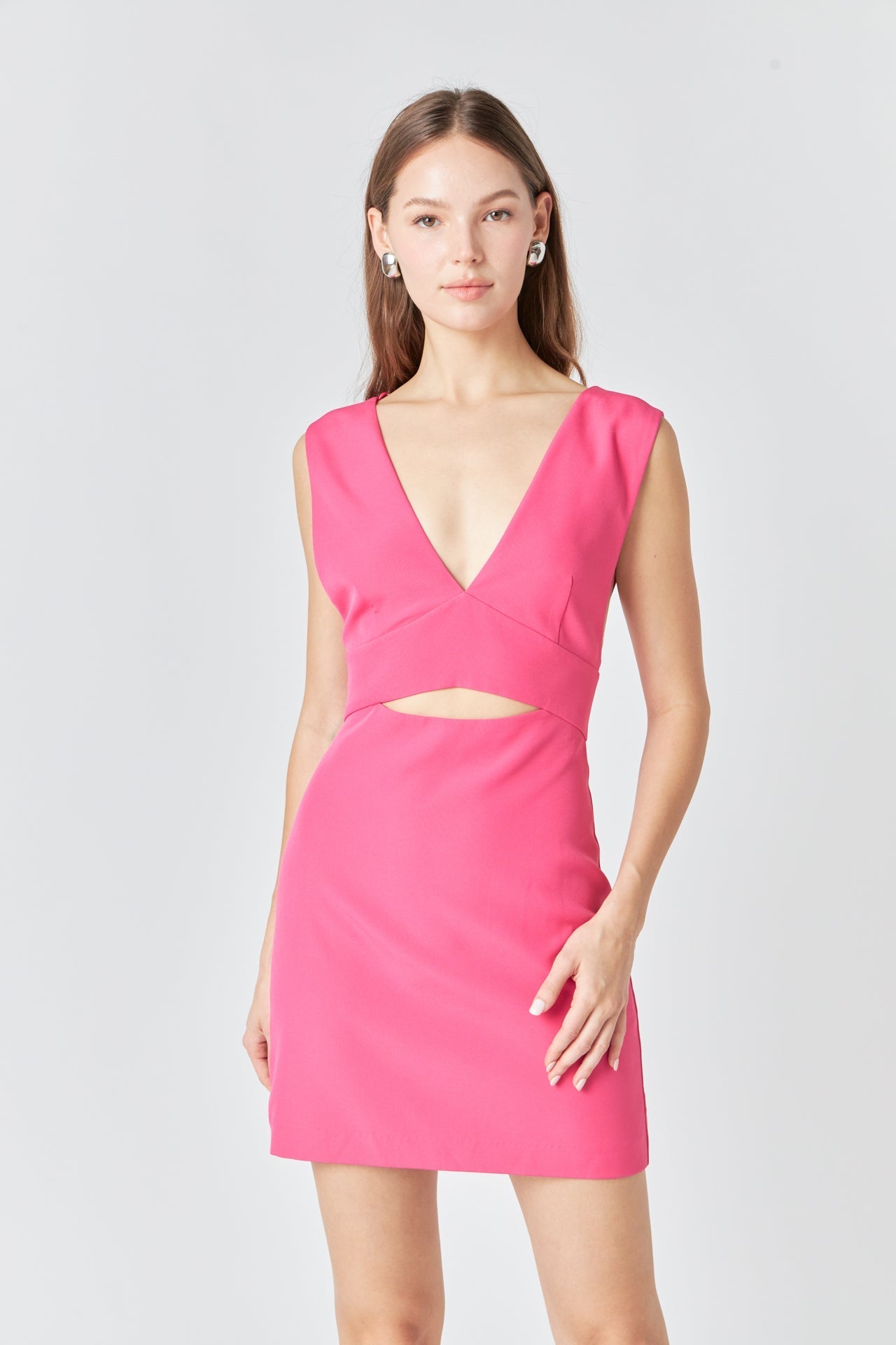 ENDLESS ROSE - Cutout Mini Dress - DRESSES available at Objectrare