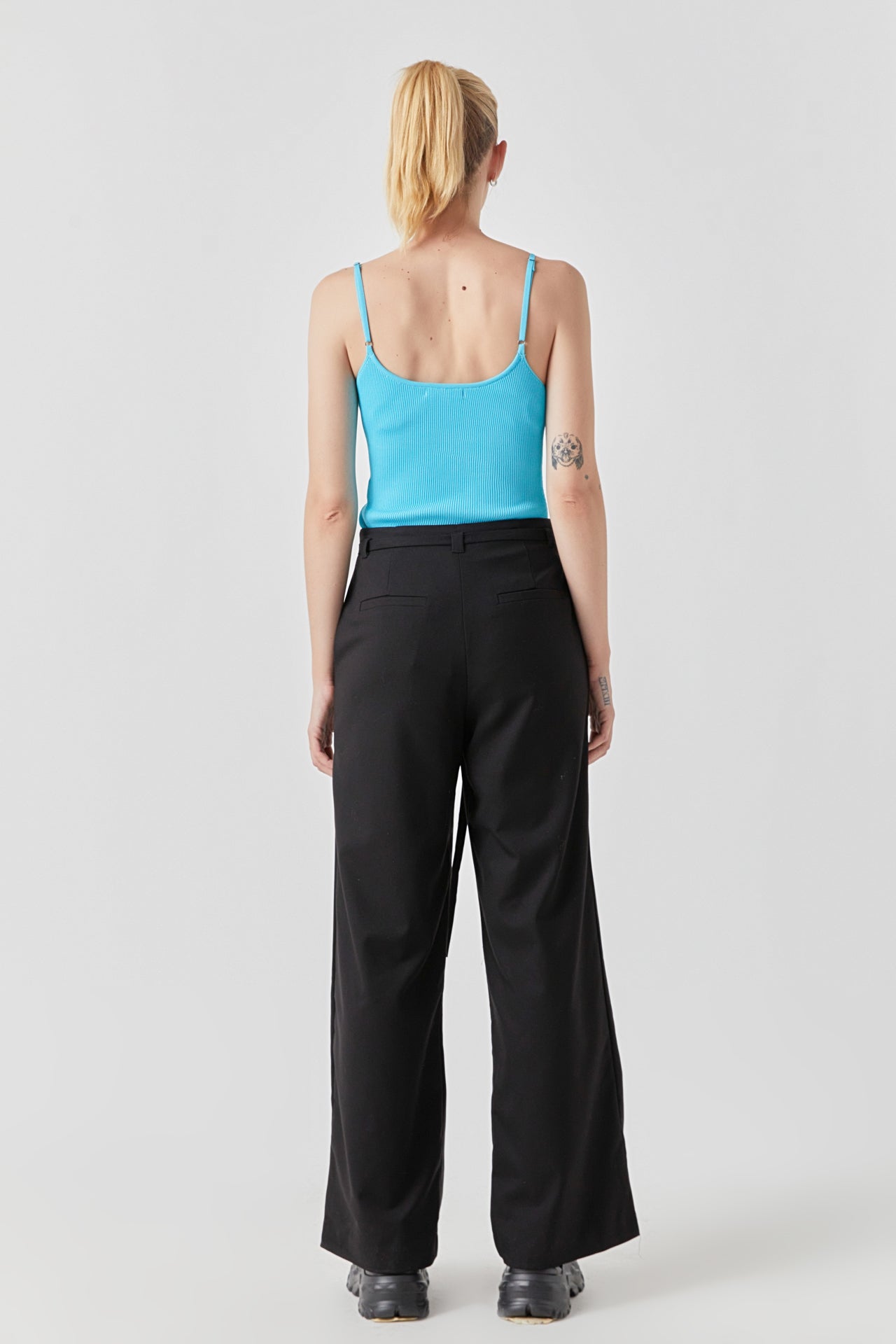 GREY LAB - Sweetheart Neckline Knit Bodysuit - BODYSUIT available at Objectrare