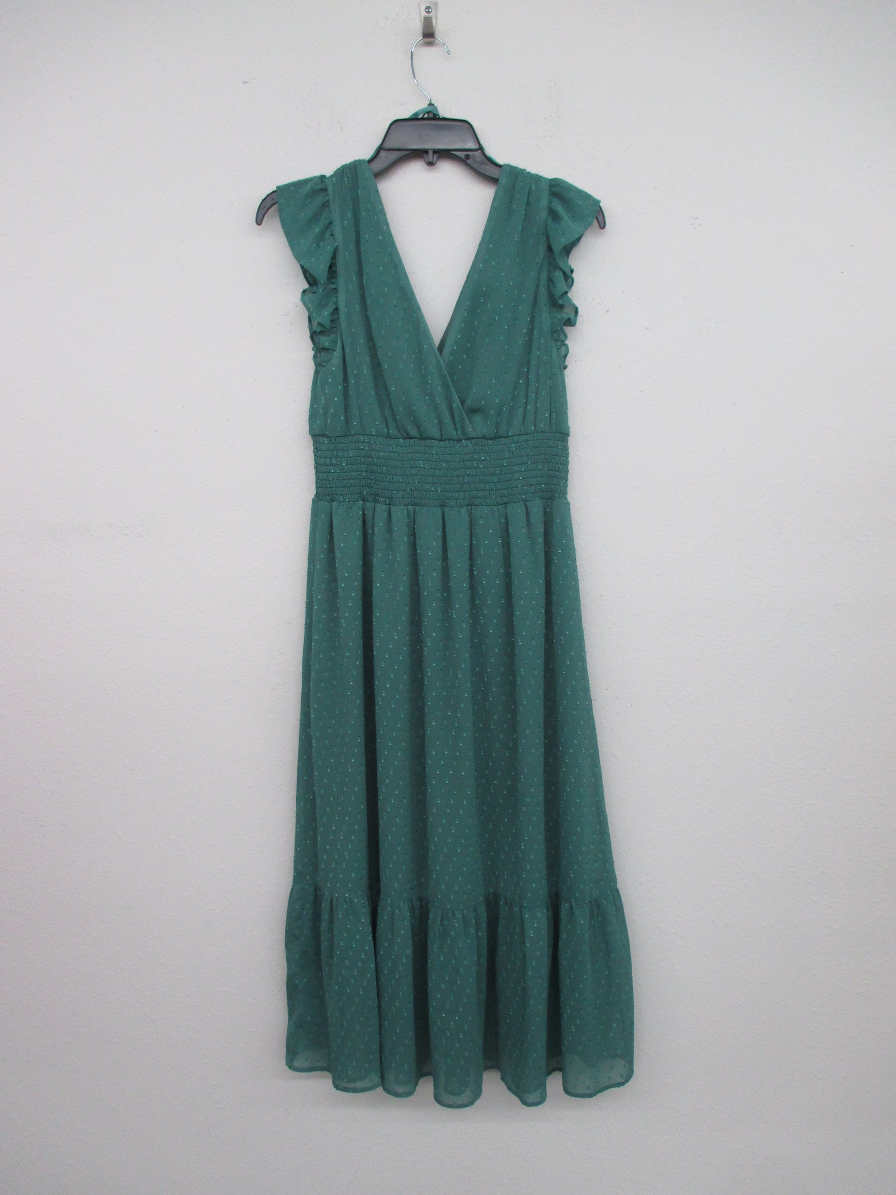 ENGLISH FACTORY - Ruffle Spaghetti Smocked Dress - DRESSES available at Objectrare