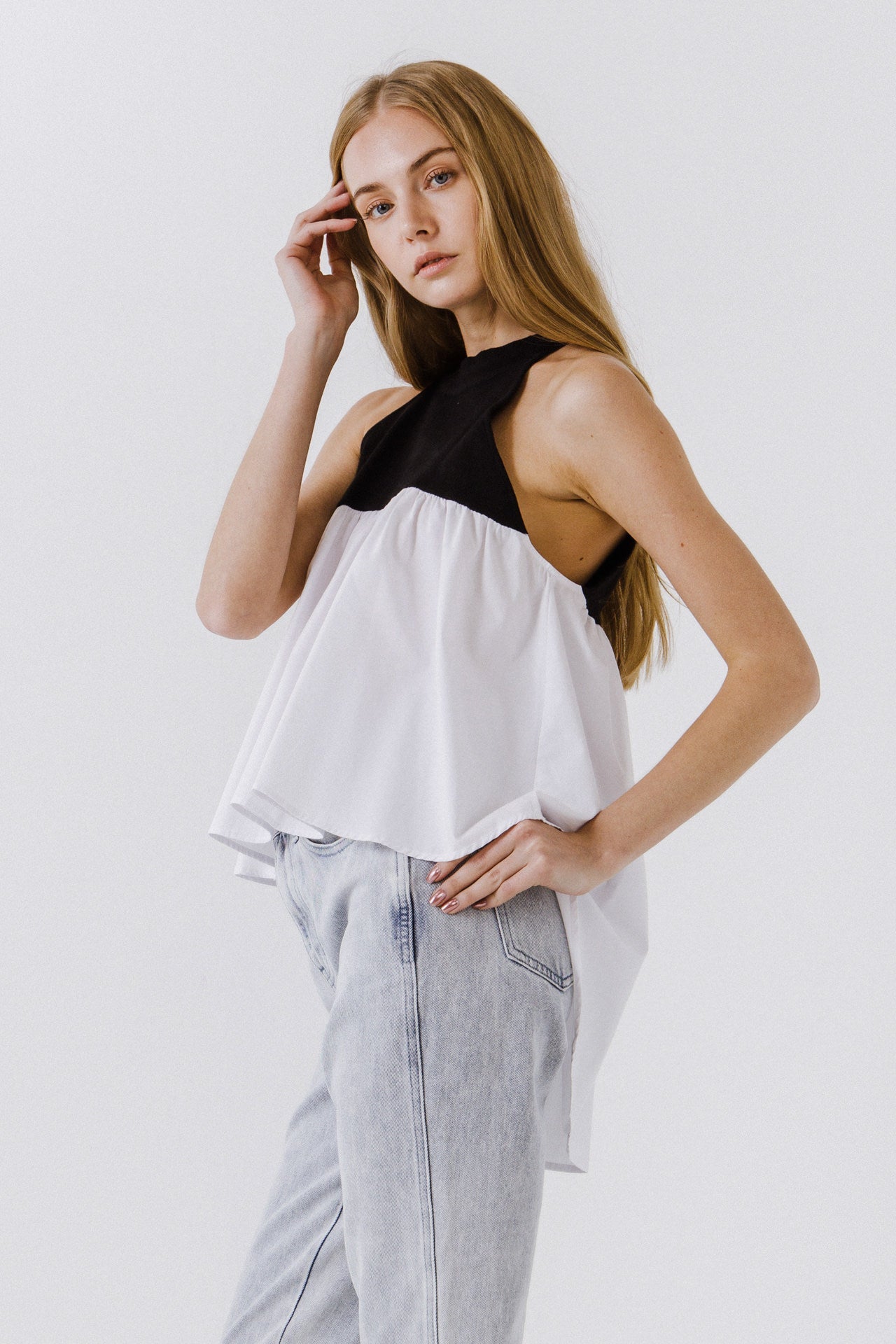 ENGLISH FACTORY - Halter Neck Blouse - TOPS available at Objectrare