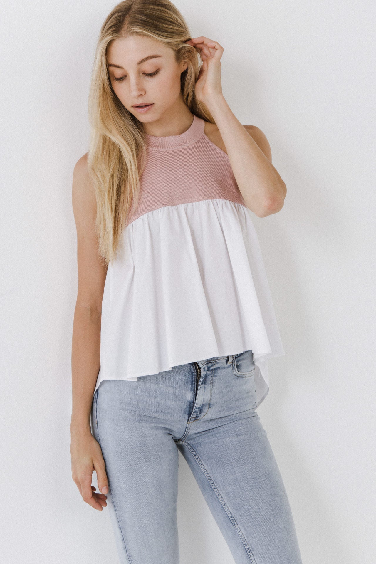 ENGLISH FACTORY - Halter Neck Blouse - TOPS available at Objectrare