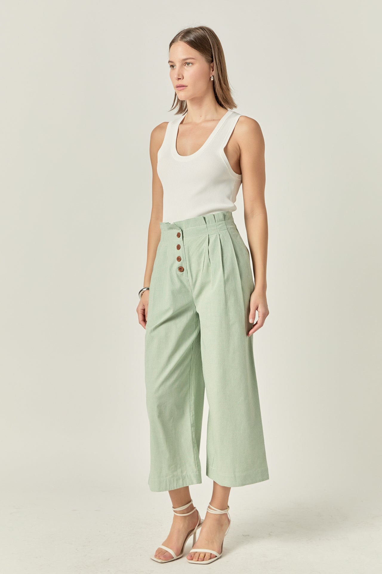 ENGLISH FACTORY - Pleated Easy Trousers - PANTS available at Objectrare