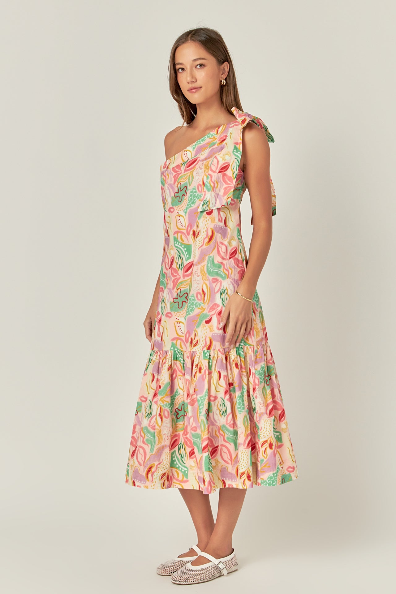 ENGLISH FACTORY - Print Puff Sleeve Mini Dress - DRESSES available at Objectrare