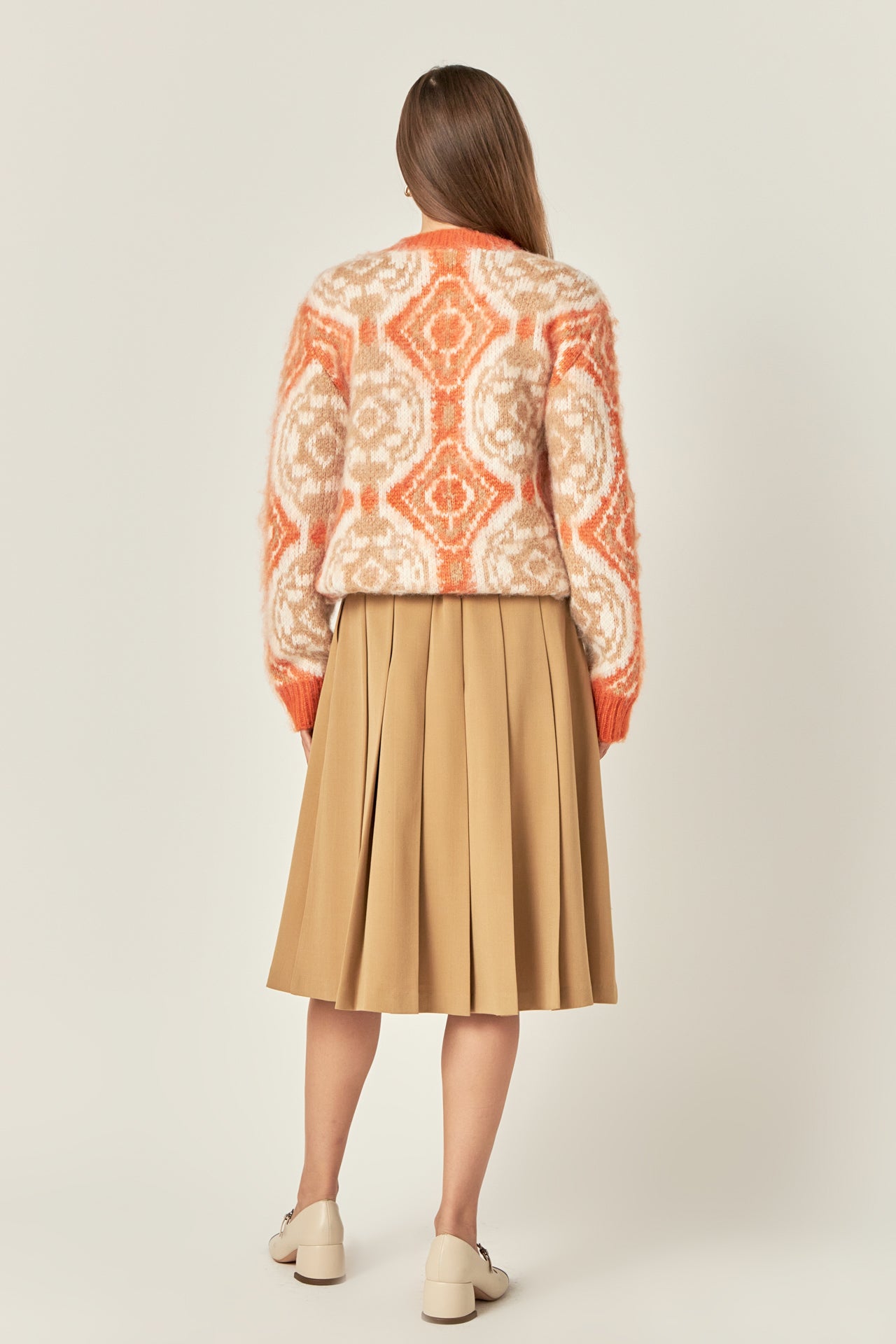 ENGLISH FACTORY - Low Waist Pleated Midi Skirt - SKIRTS available at Objectrare