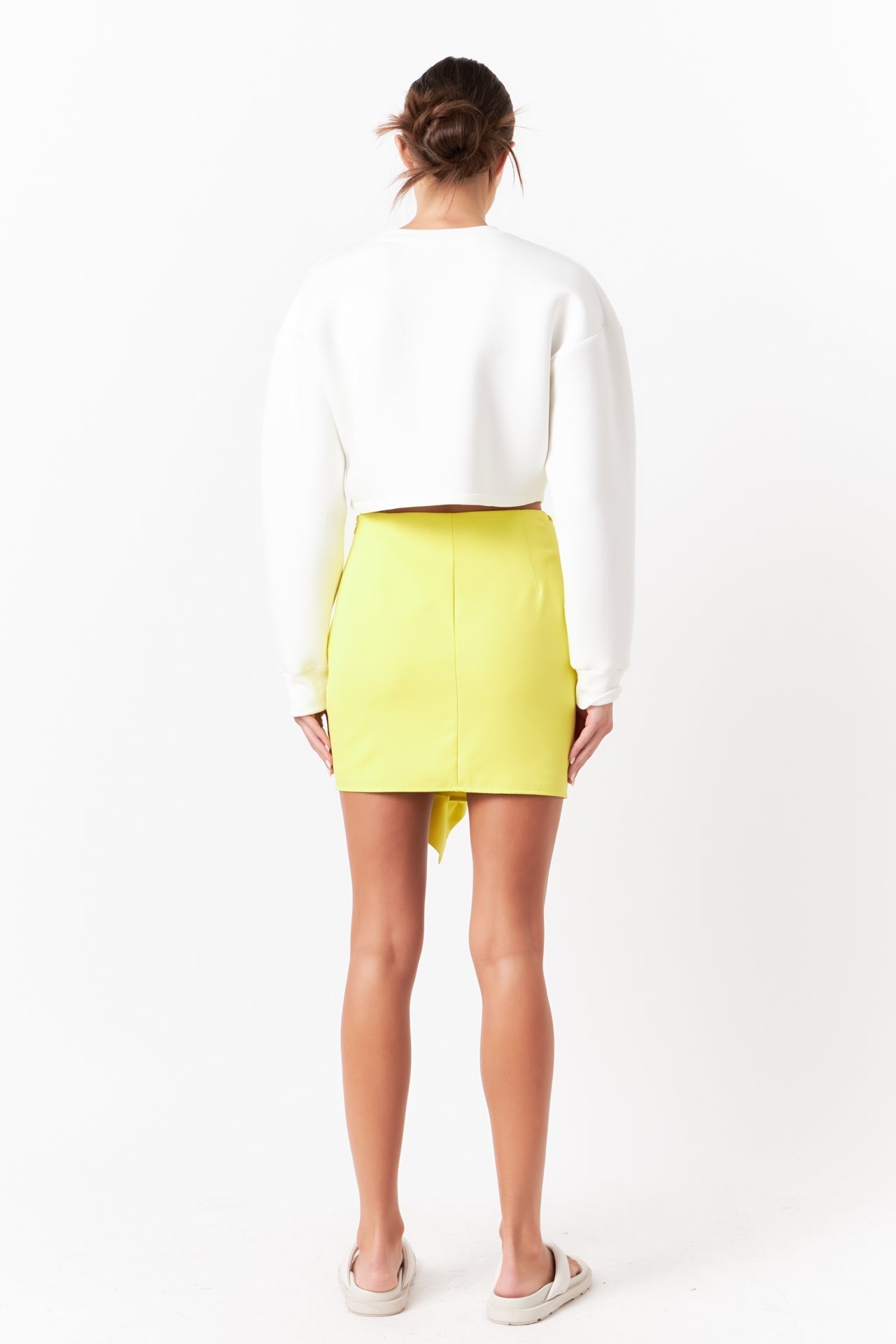 GREY LAB - Gathered Skirt - SKIRTS available at Objectrare